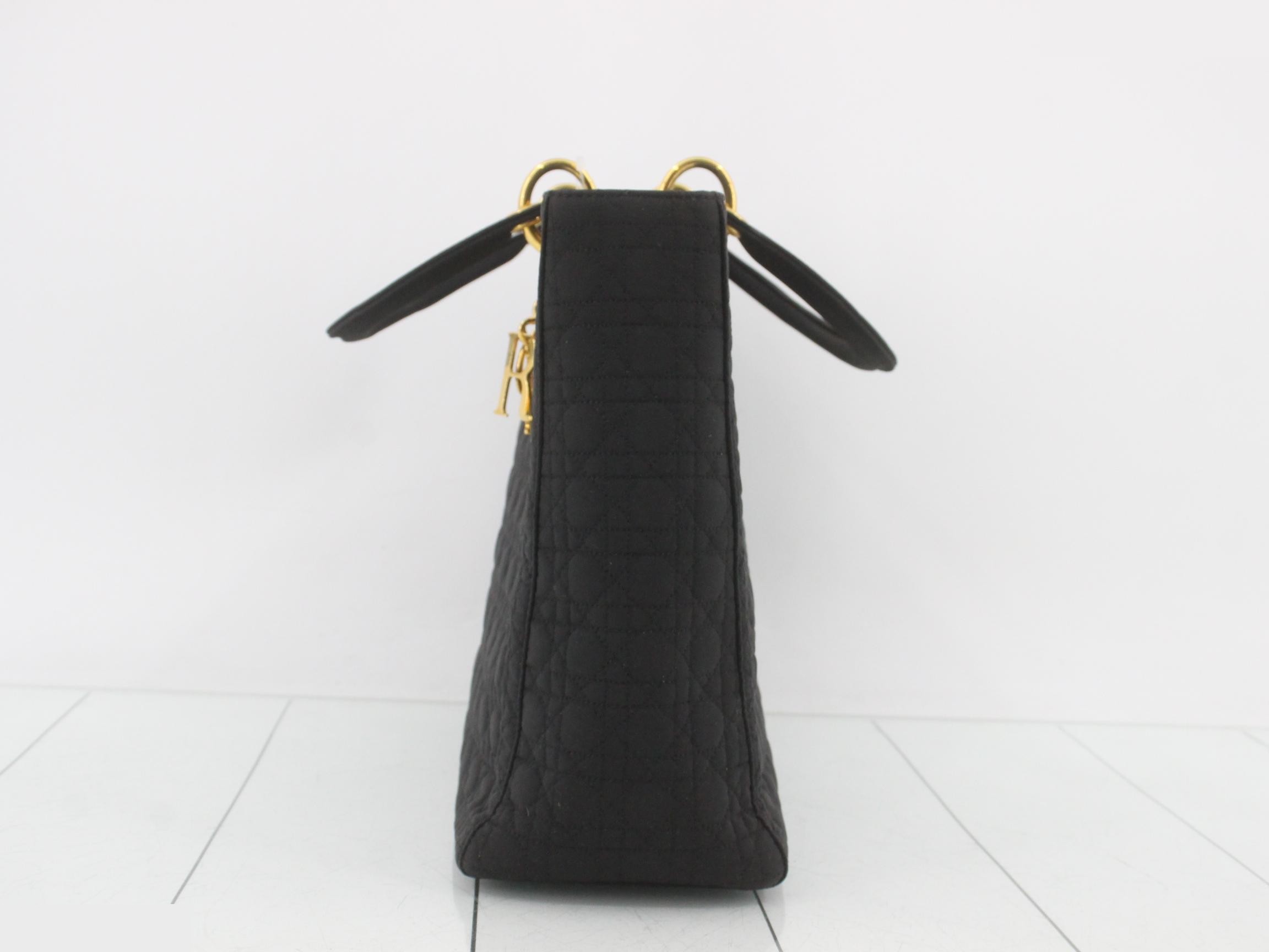 Lady Dior Cannage Handbag — view 3