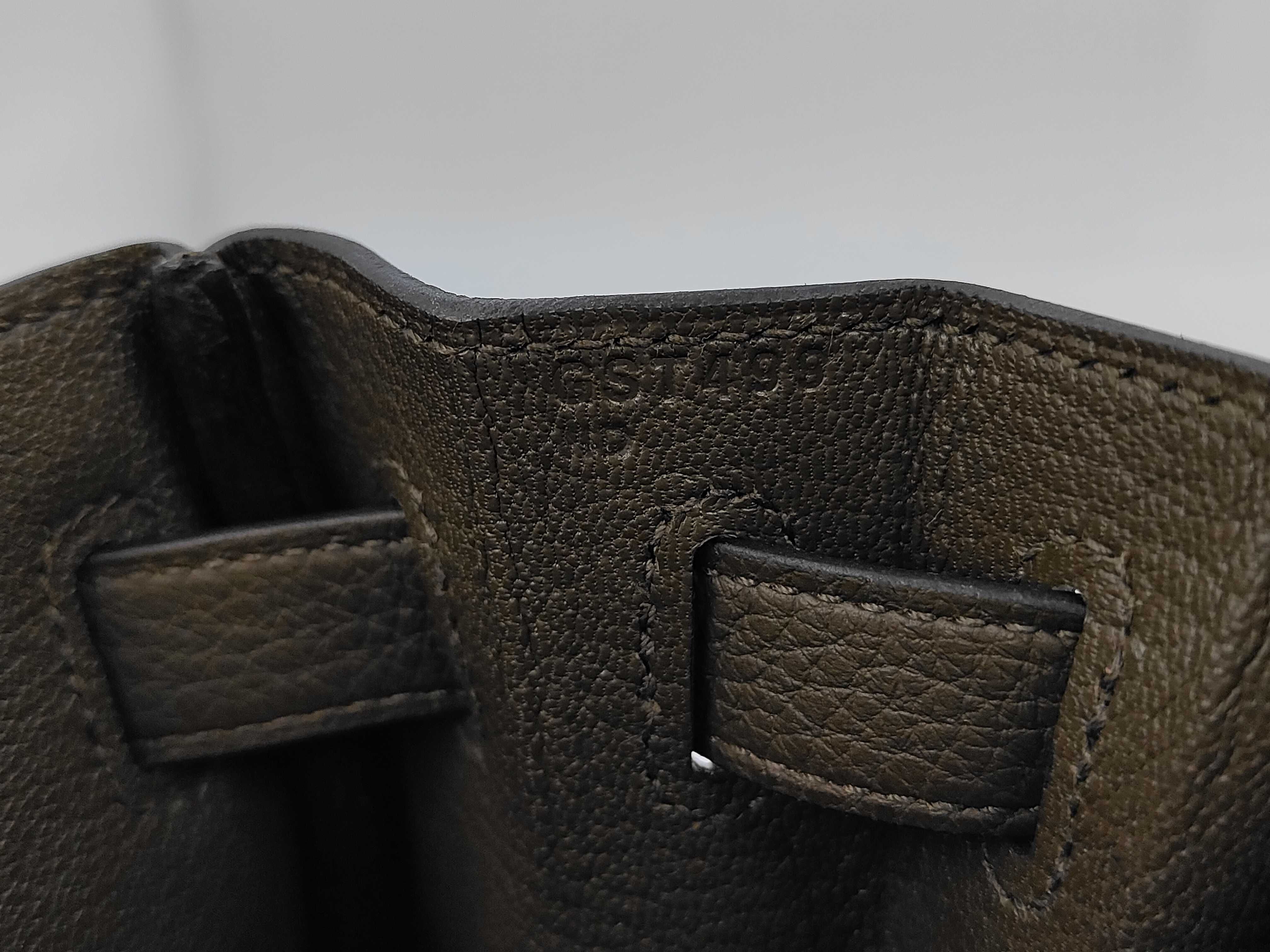 Kelly 28 Togo Vert Roden GD Hardware G Stamp Shoulder Bag — view 10