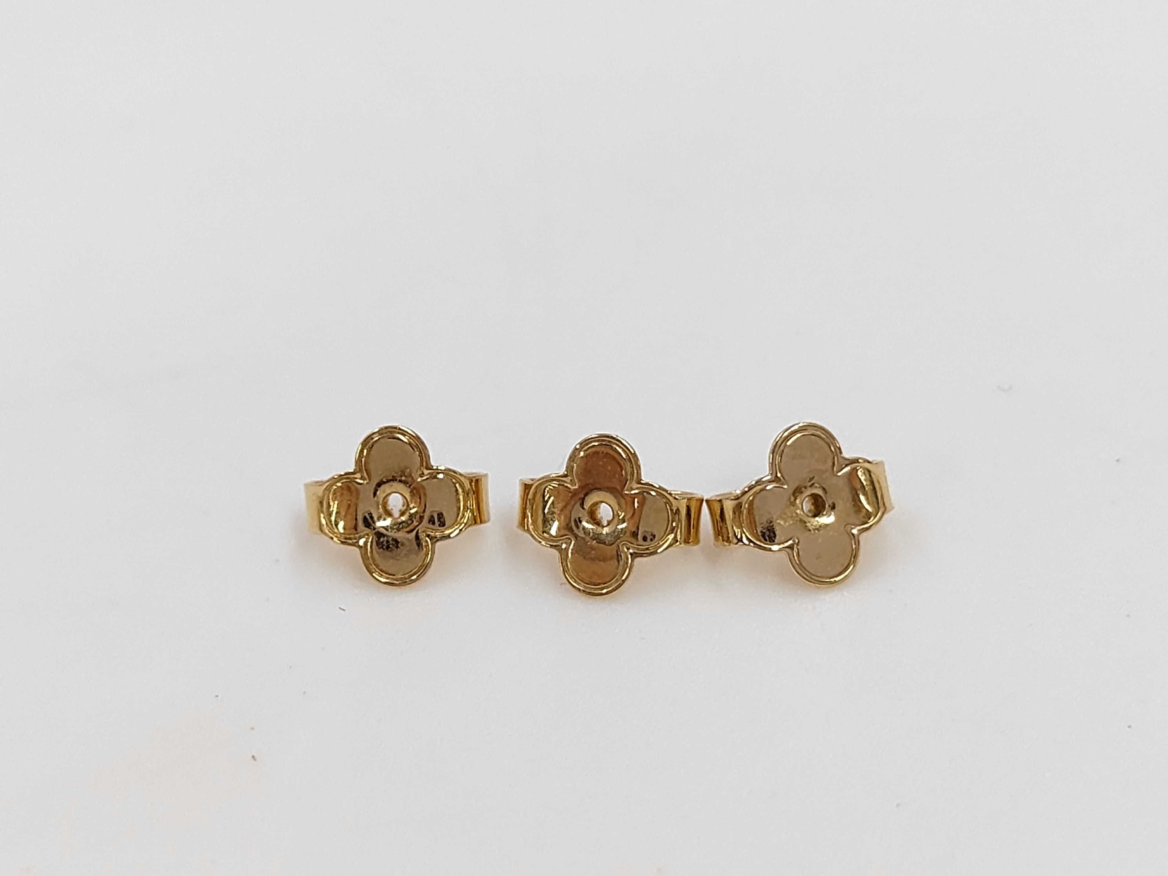 Crazy Rock Gold Earrings — view 4