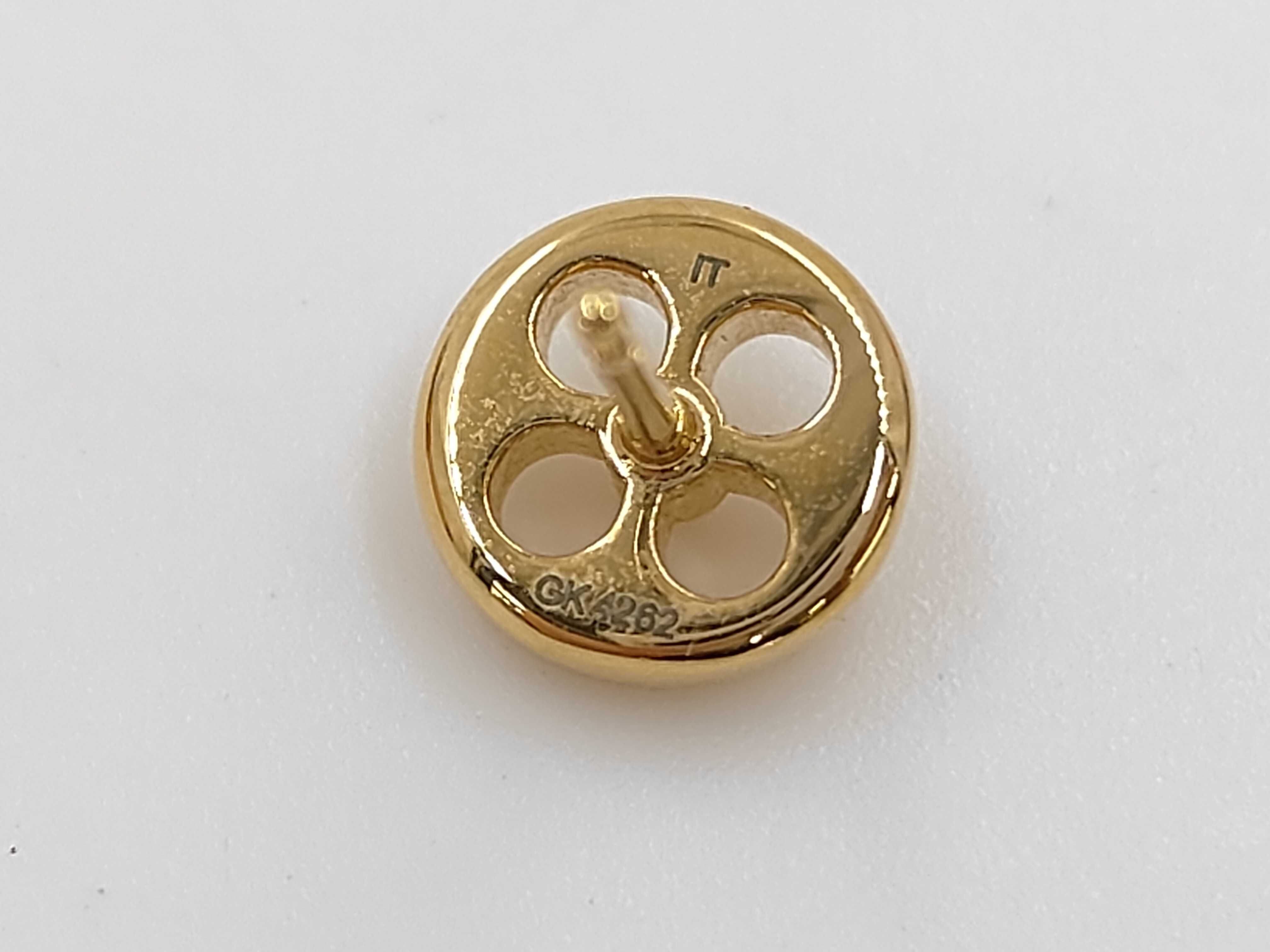 Crazy Rock Gold Earrings — view 6