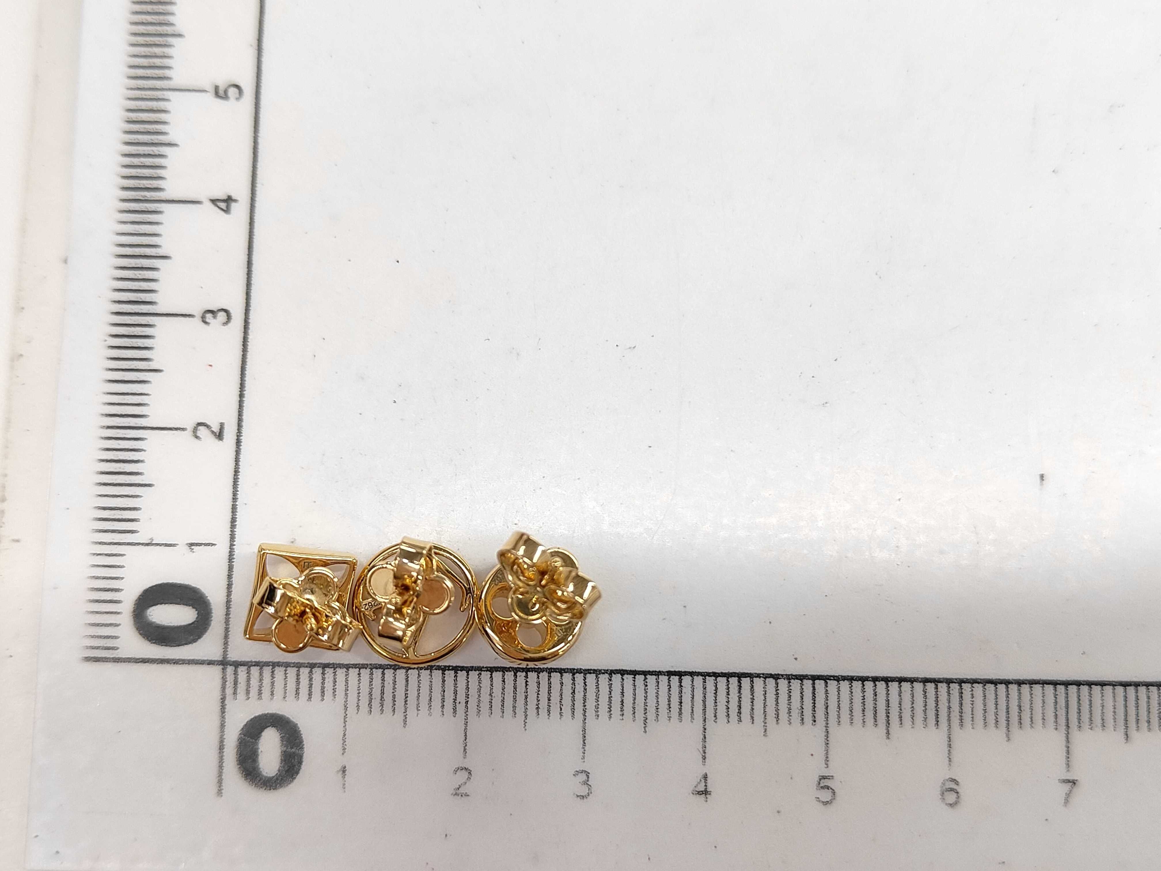 Crazy Rock Gold Earrings — view 8
