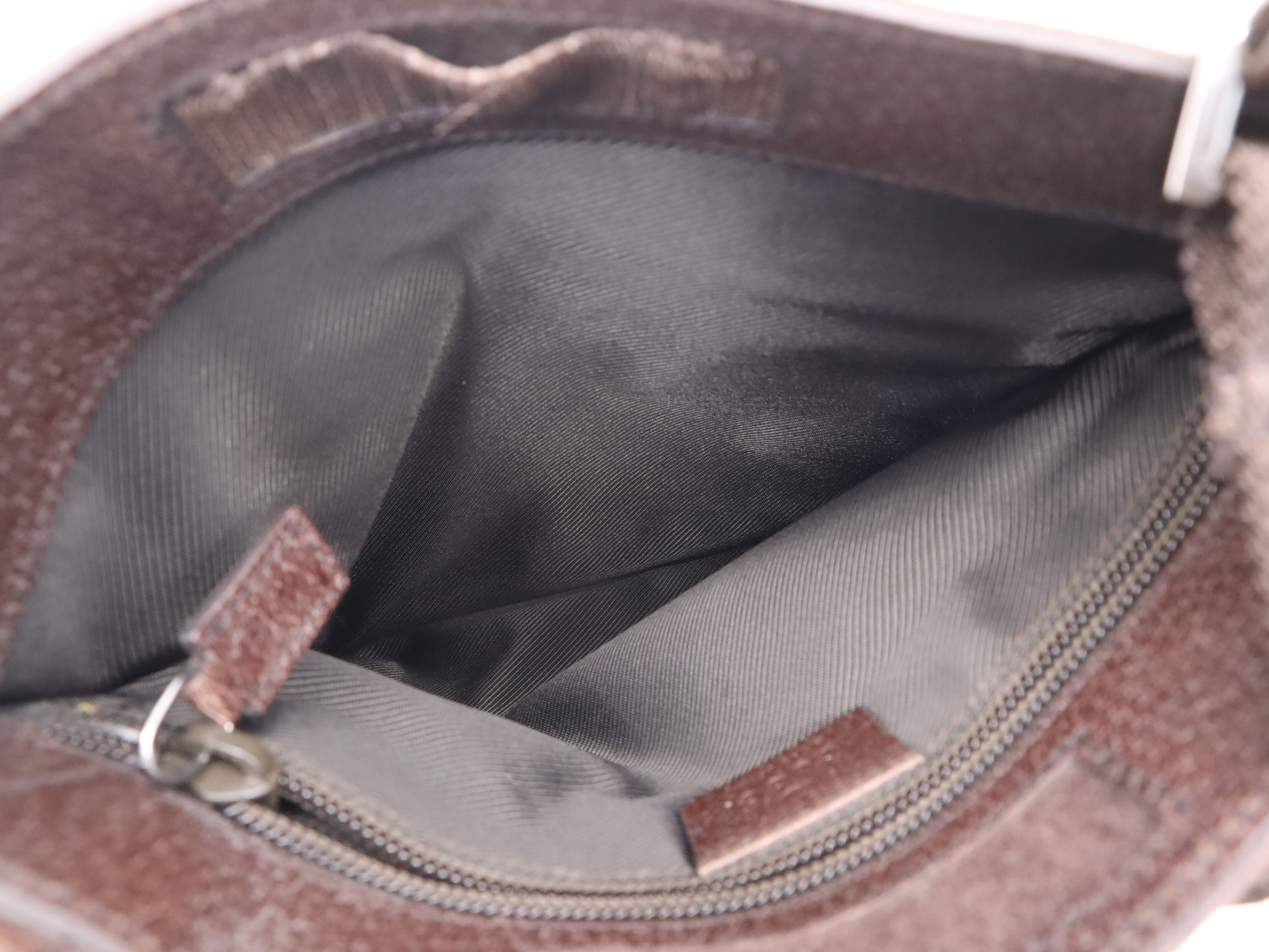 27639GG Canvas Messenger Bag Beige Brown Shoulder Bag — view 12