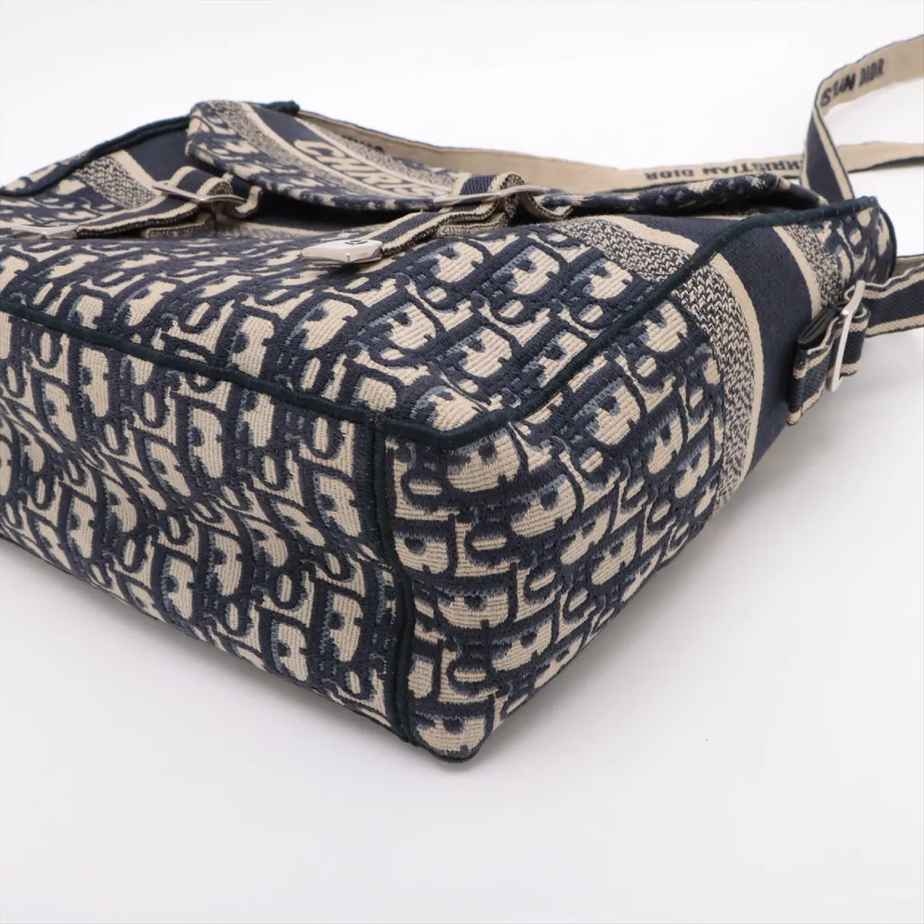Oblique Canvas Shoulder Bag — view 3