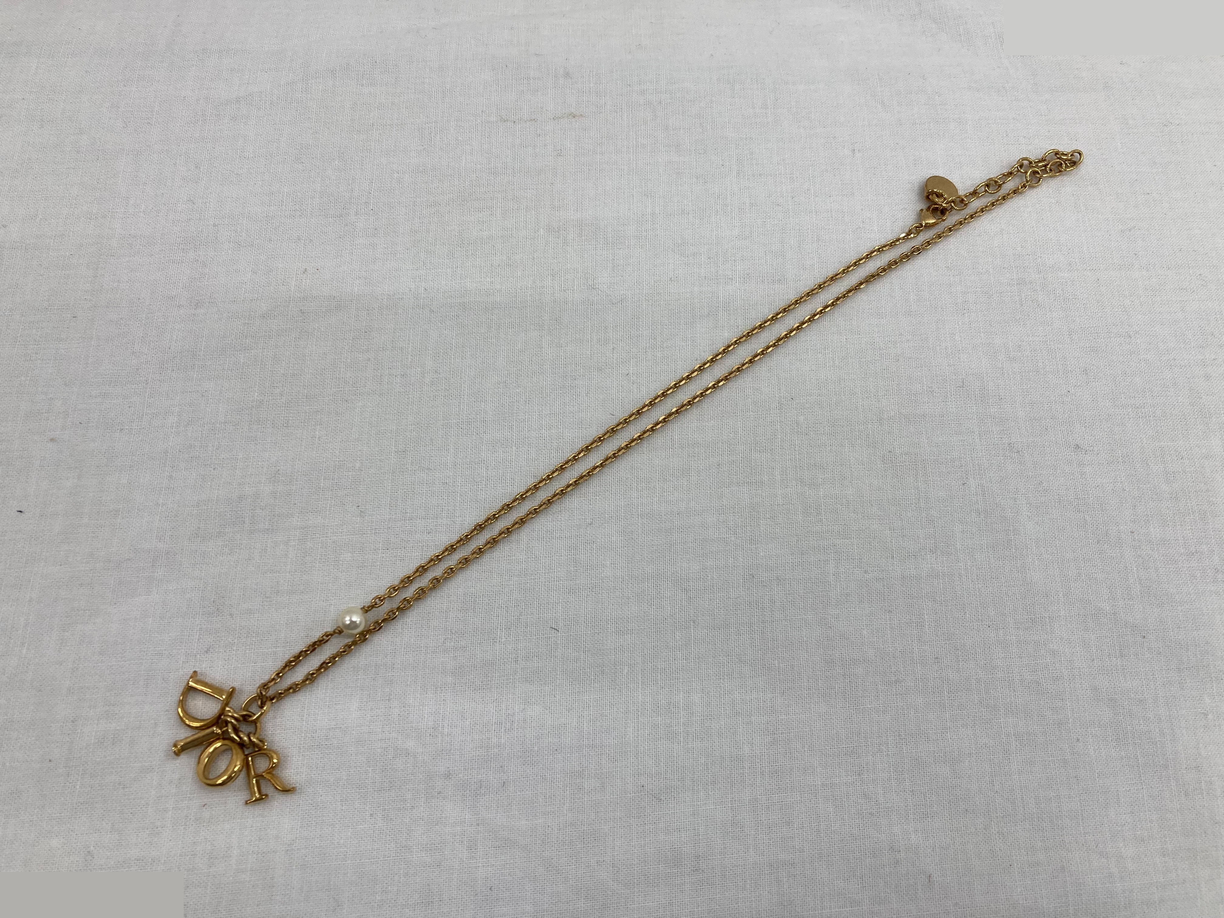 Precious metal necklace, chain approximately 44 cm — view 2