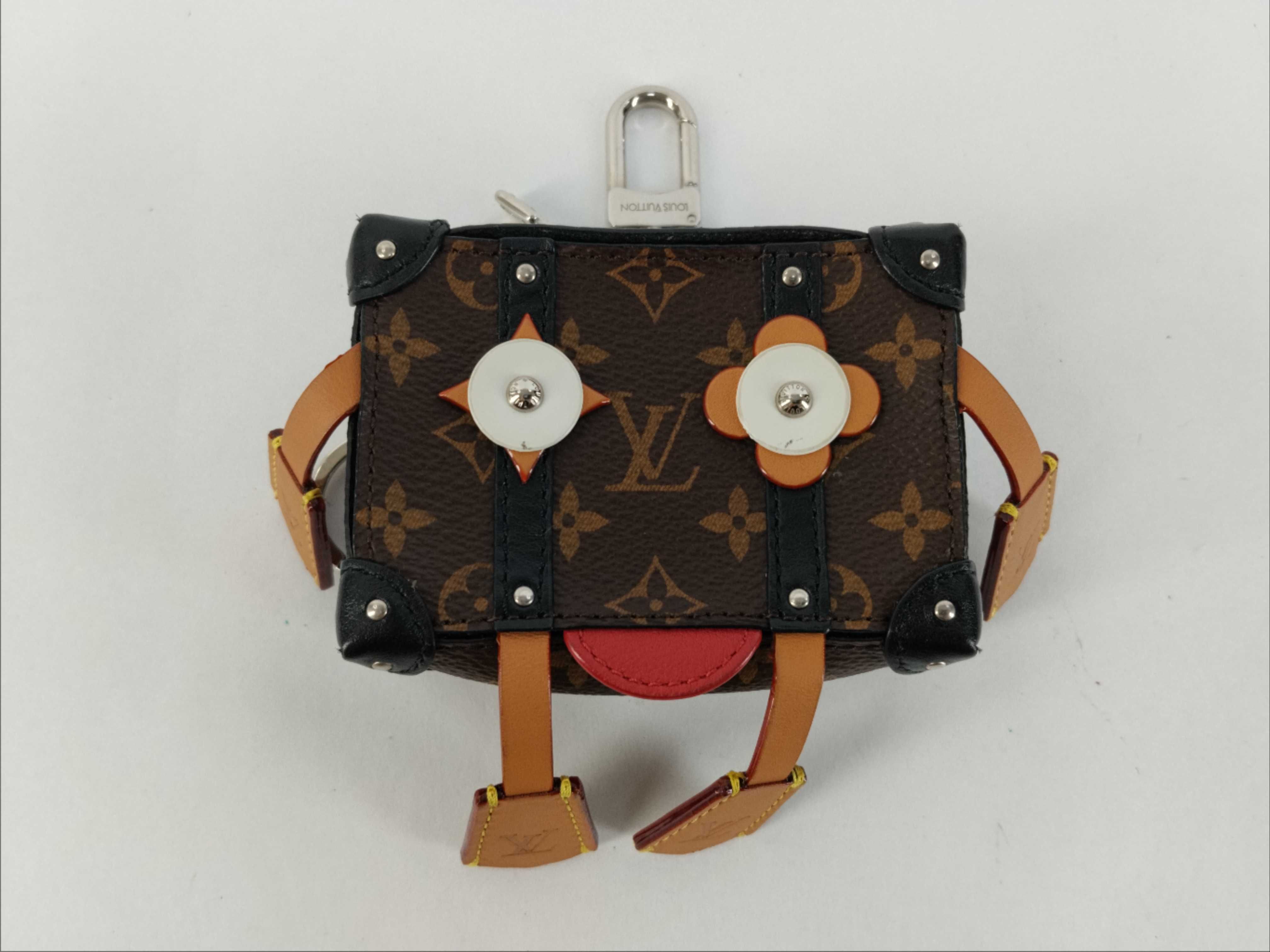 Monogram Louis Vuitton Charm Monogram Macassar Mr. Soft Trunk Charm