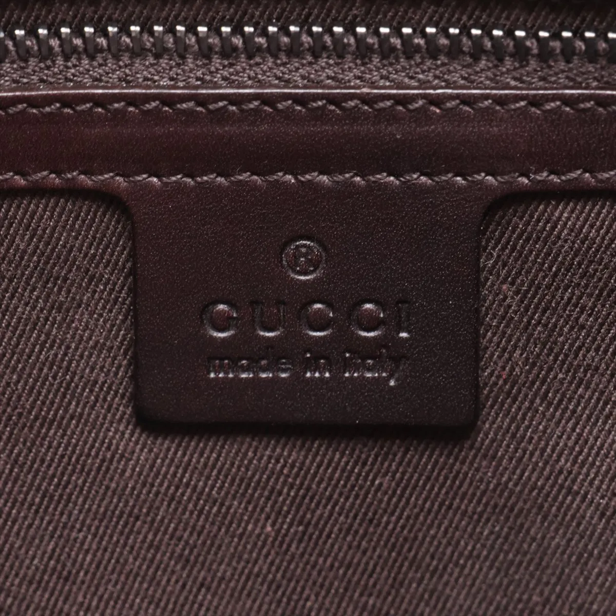 GG Canvas Shoulder Bag (Beige x Brown) — view 9