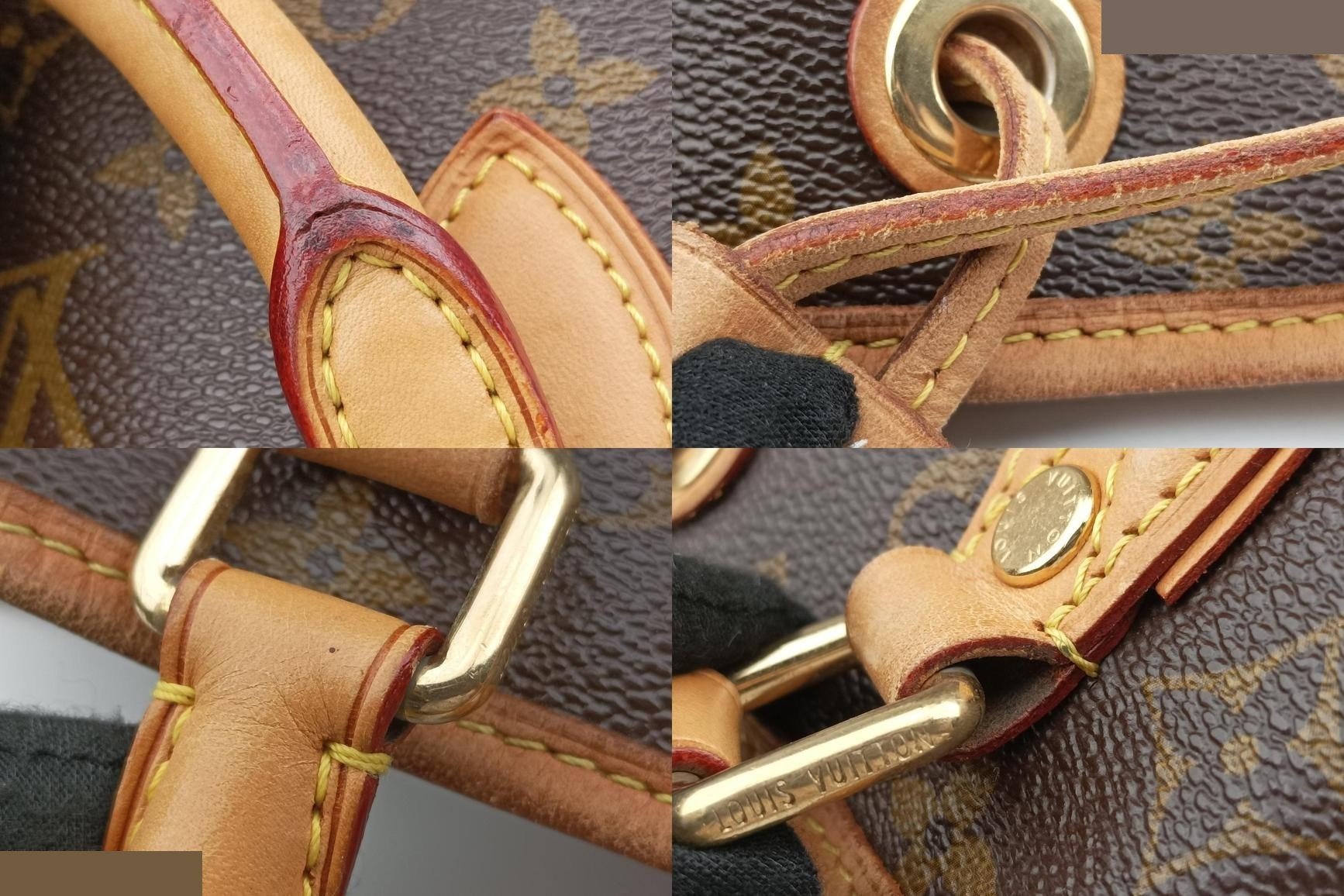 Neo Monogram Canvas Monogram/Brown x Beige — view 9