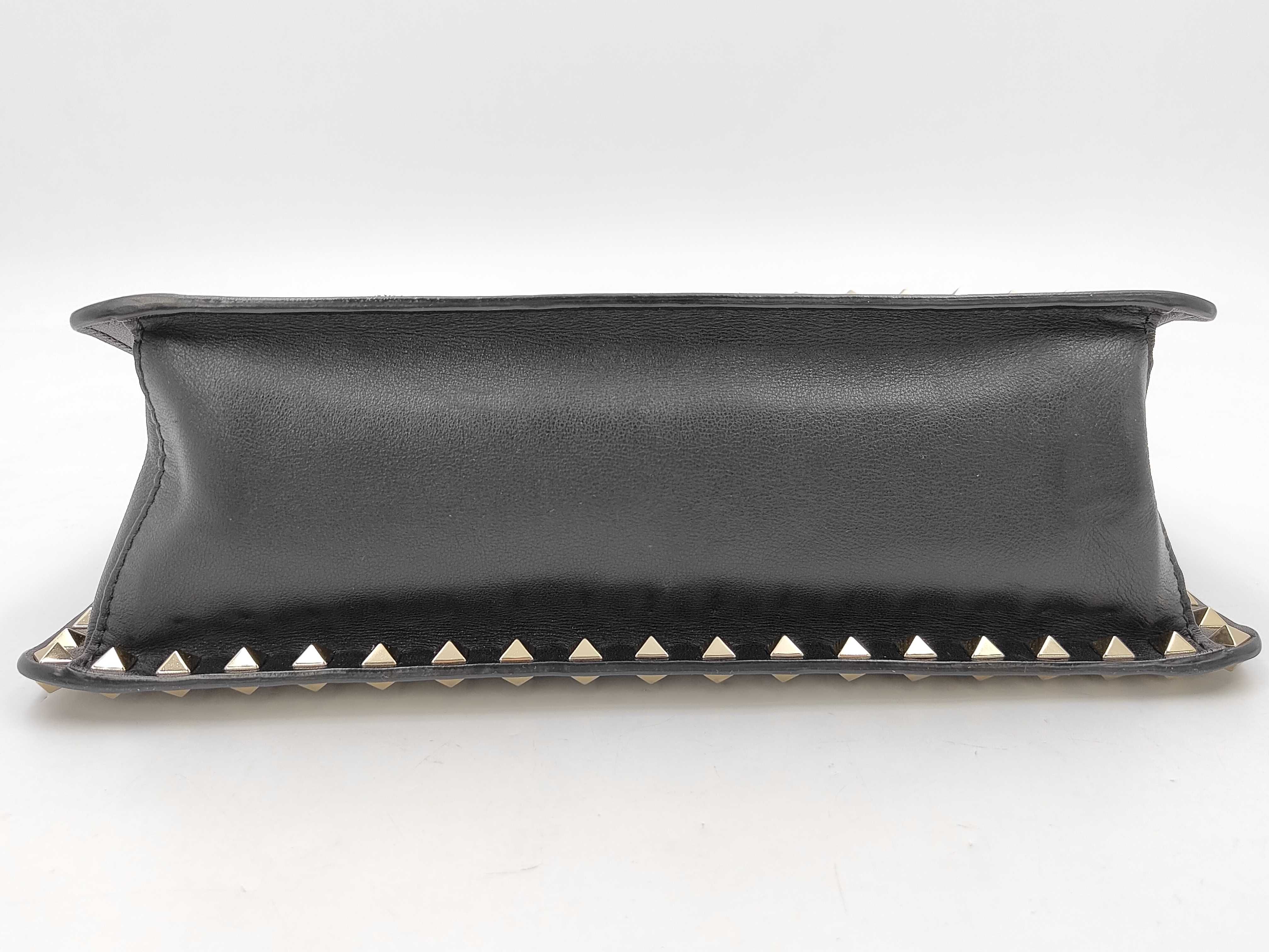 Rockstud Black Shoulder Bag — view 6