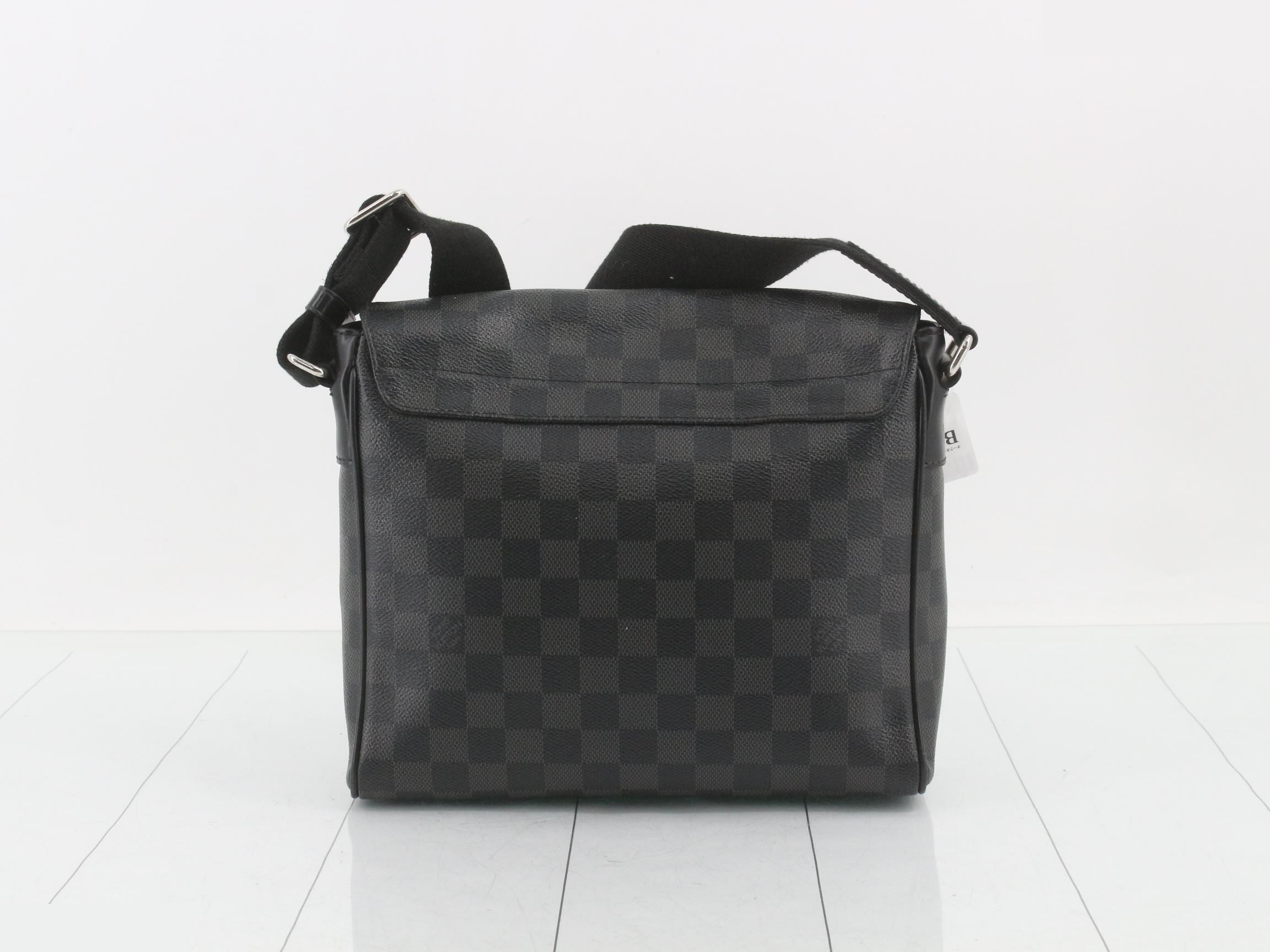 Damier Graphite District PM NM Messenger Bag — view 2