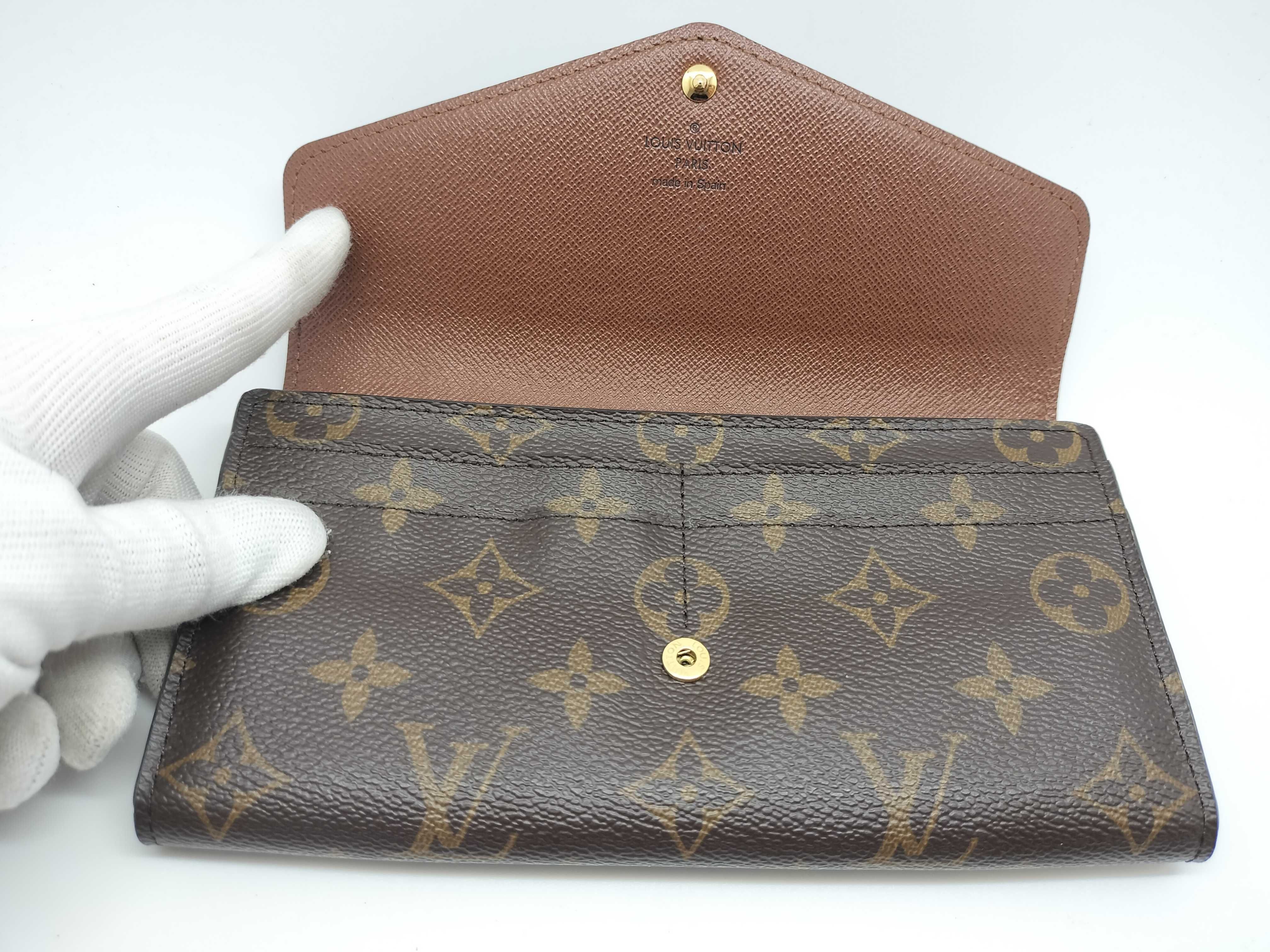 Monogram Portefeuille Sarah Wallet — view 7
