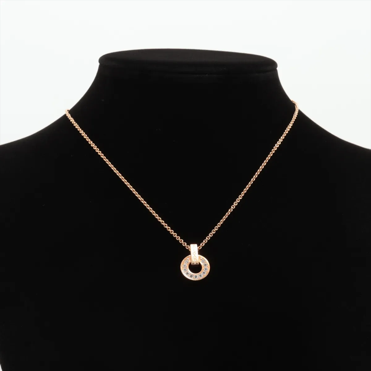 Bulgari Bvlgari Openwork Diamond Necklace 750(PG) 10.7g d0.37 TTV18R — view 5