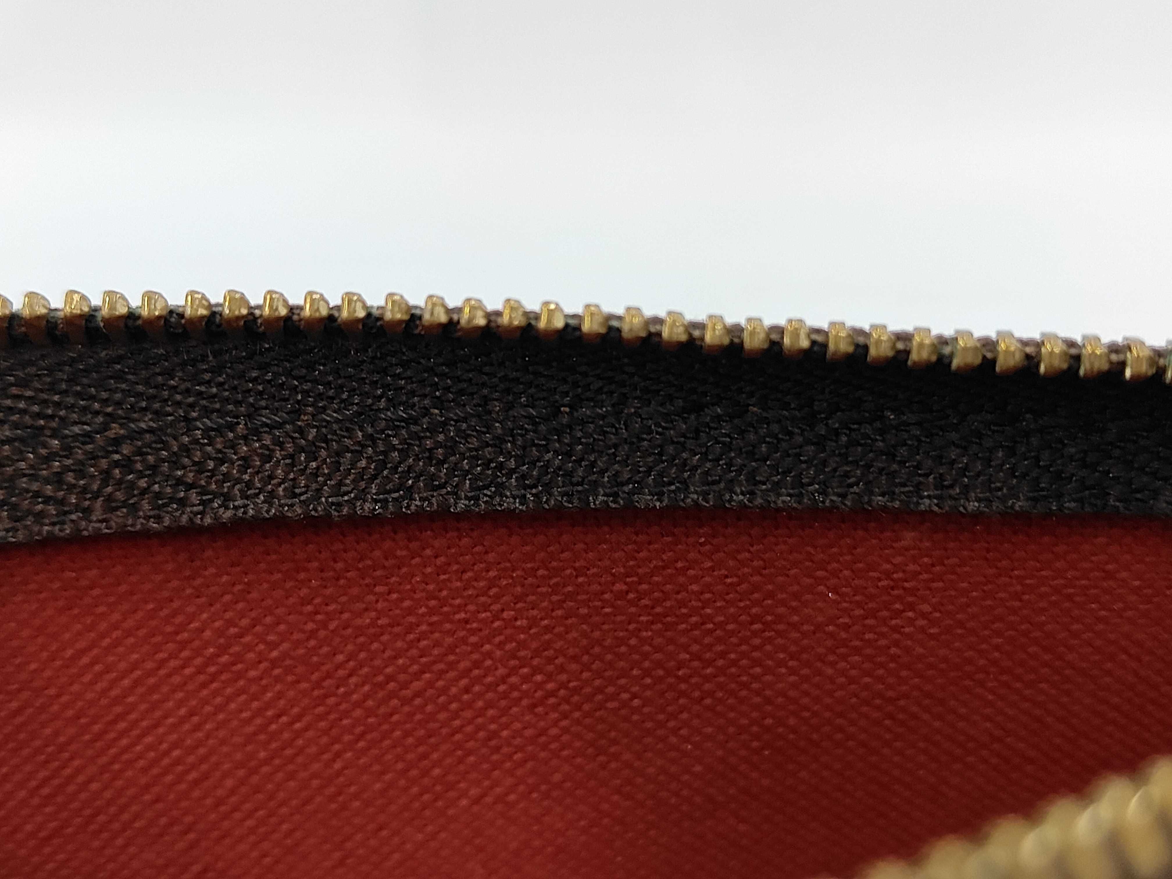 Damier Louis Vuitton N58009 Mini Pochette Accessoires Damier Ebene Pouch Handbag Pouch — view 8