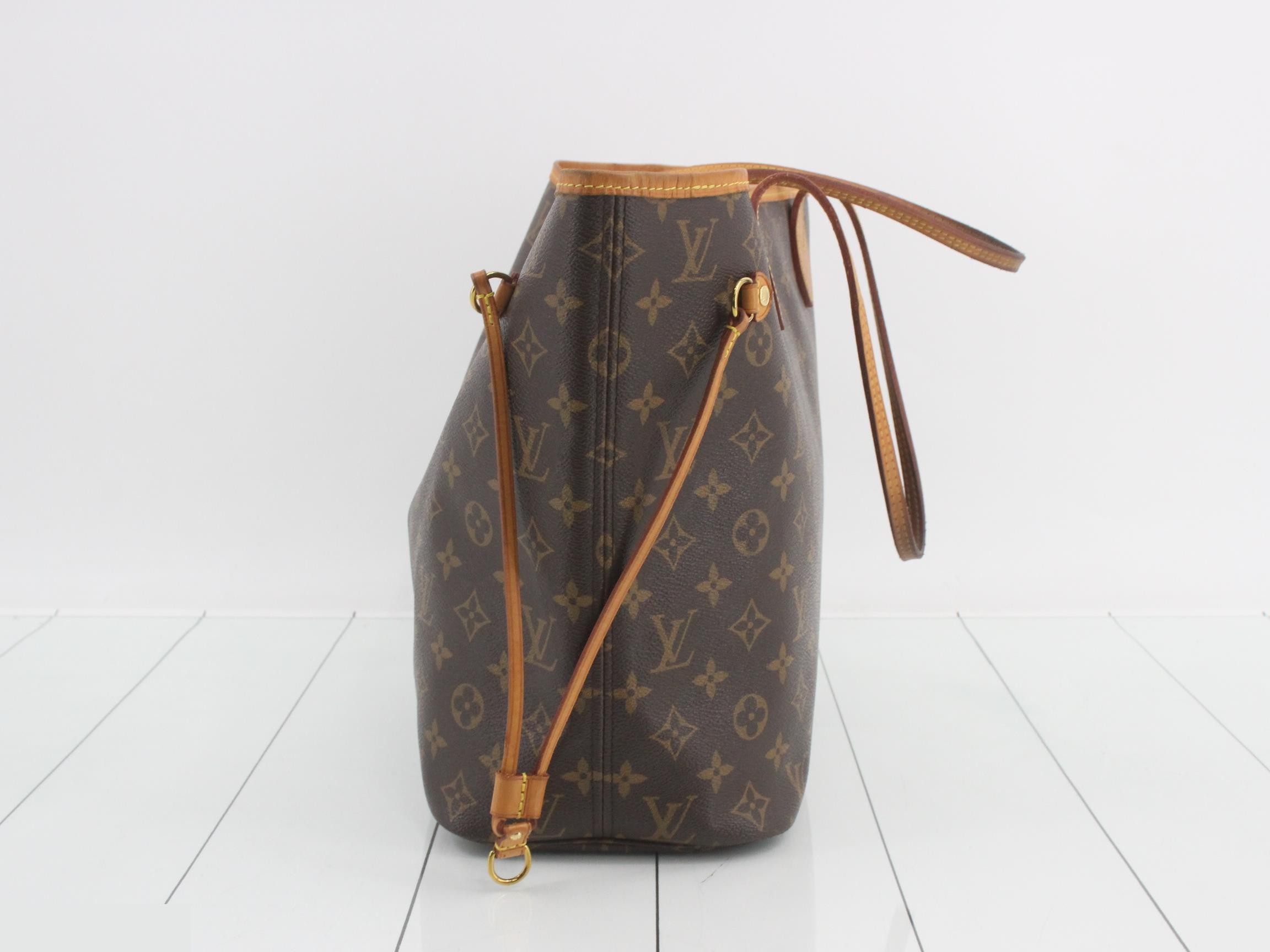 Monogram Neverfull MM Tote Bag — view 3