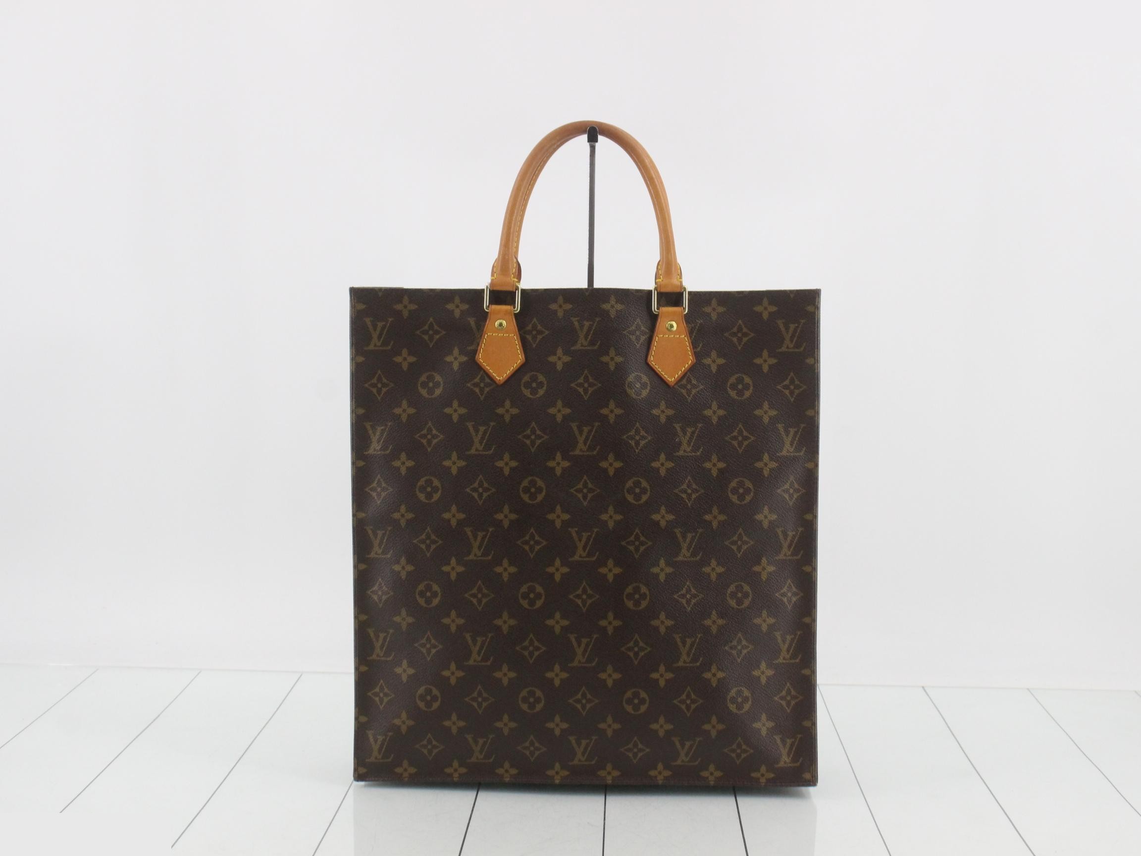 Monogram Sac Plat (older model) tote bag — view 2