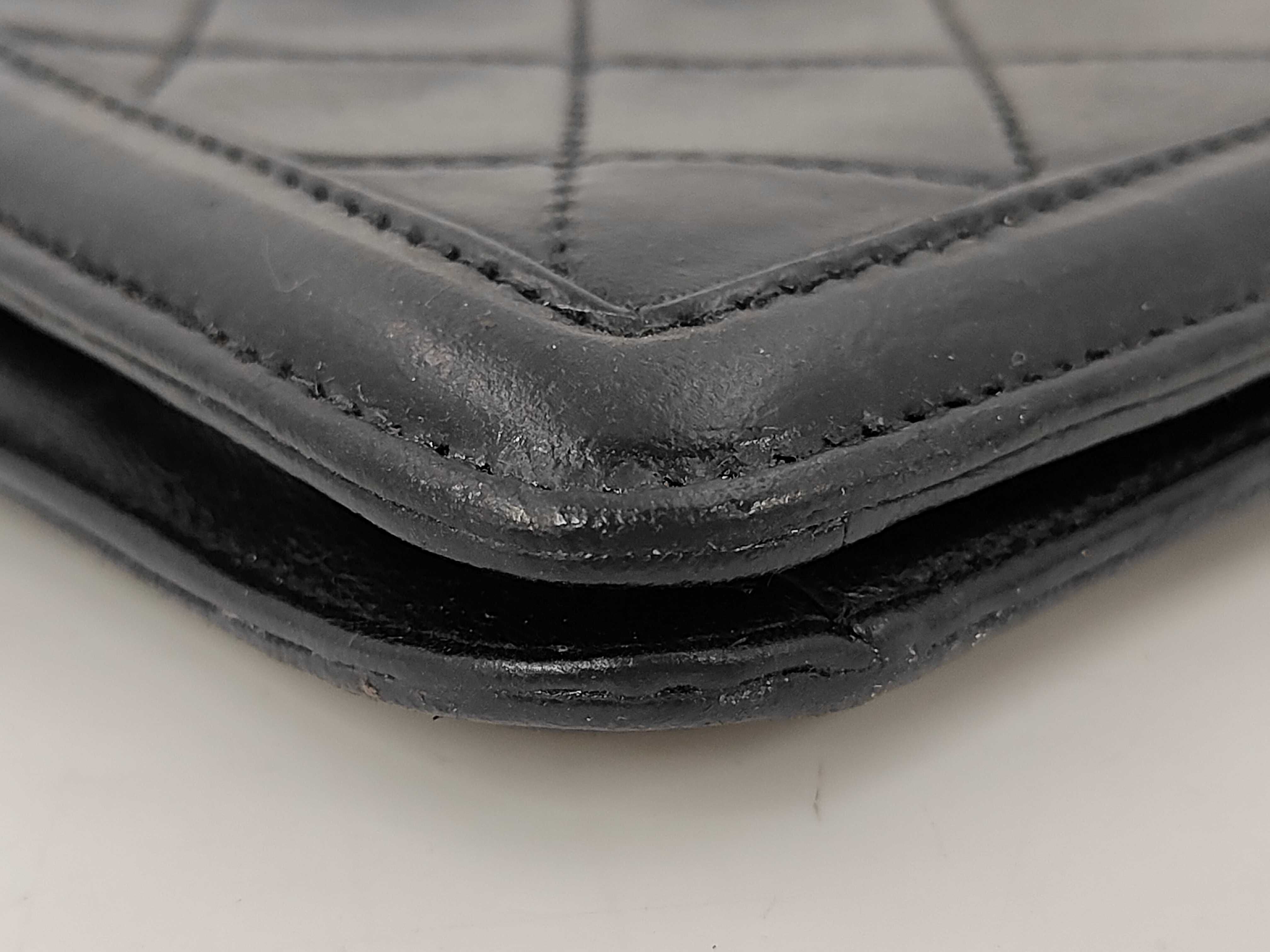 Matelassé Leather Chain Shoulder Bag (with seal and card) — view 4