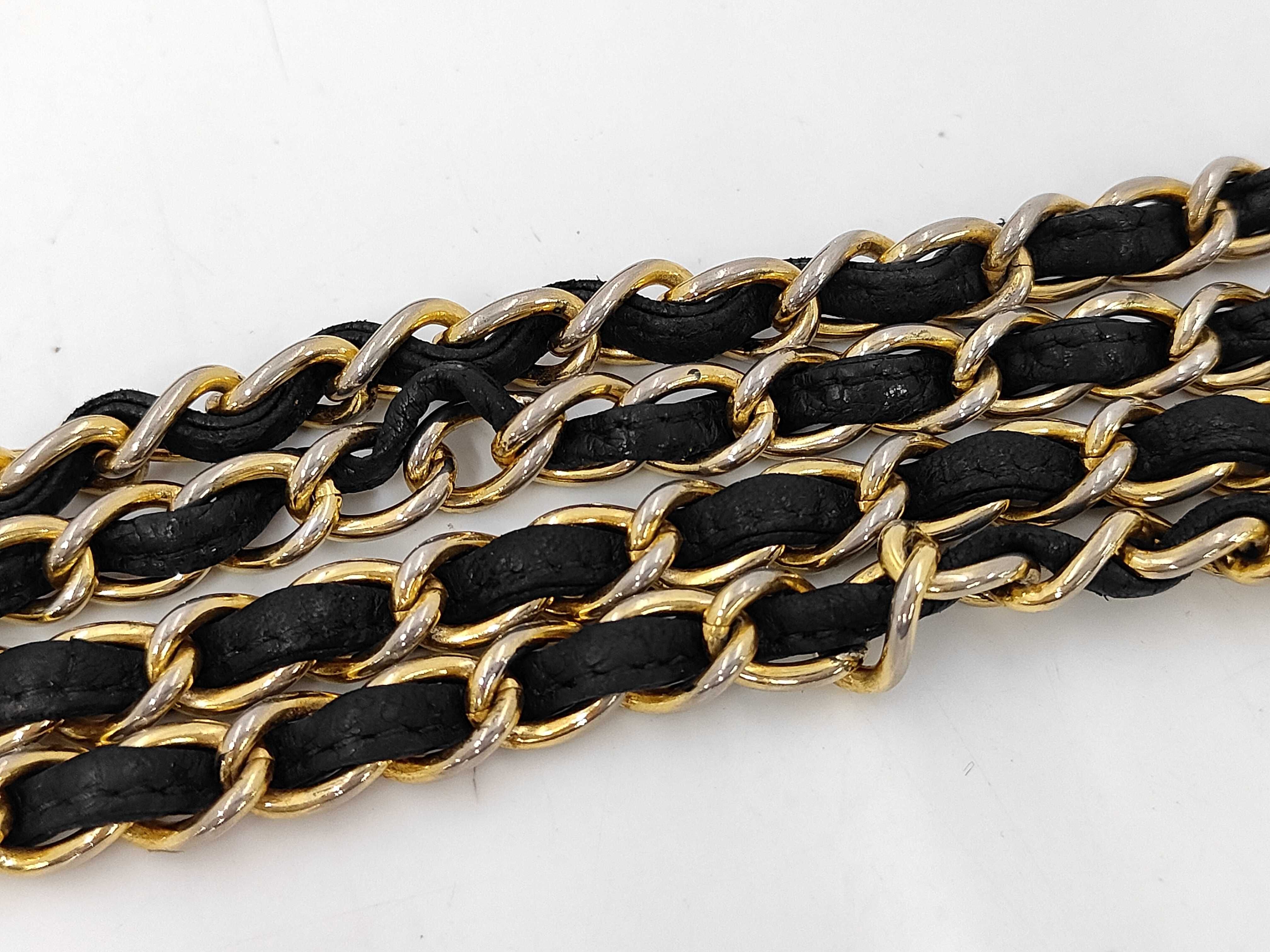 Matelassé Leather Chain Shoulder Bag (with seal and card) — view 6