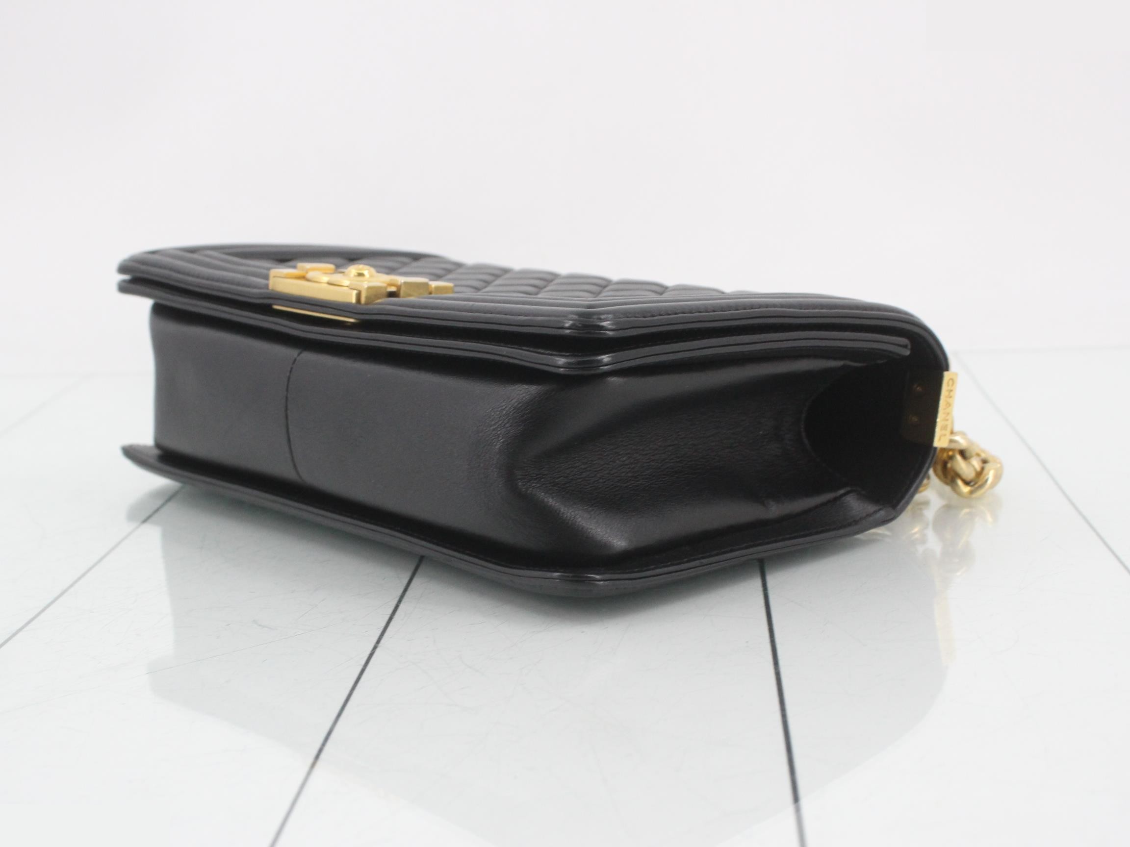 Matelassé Boy Chanel Lambskin — view 6