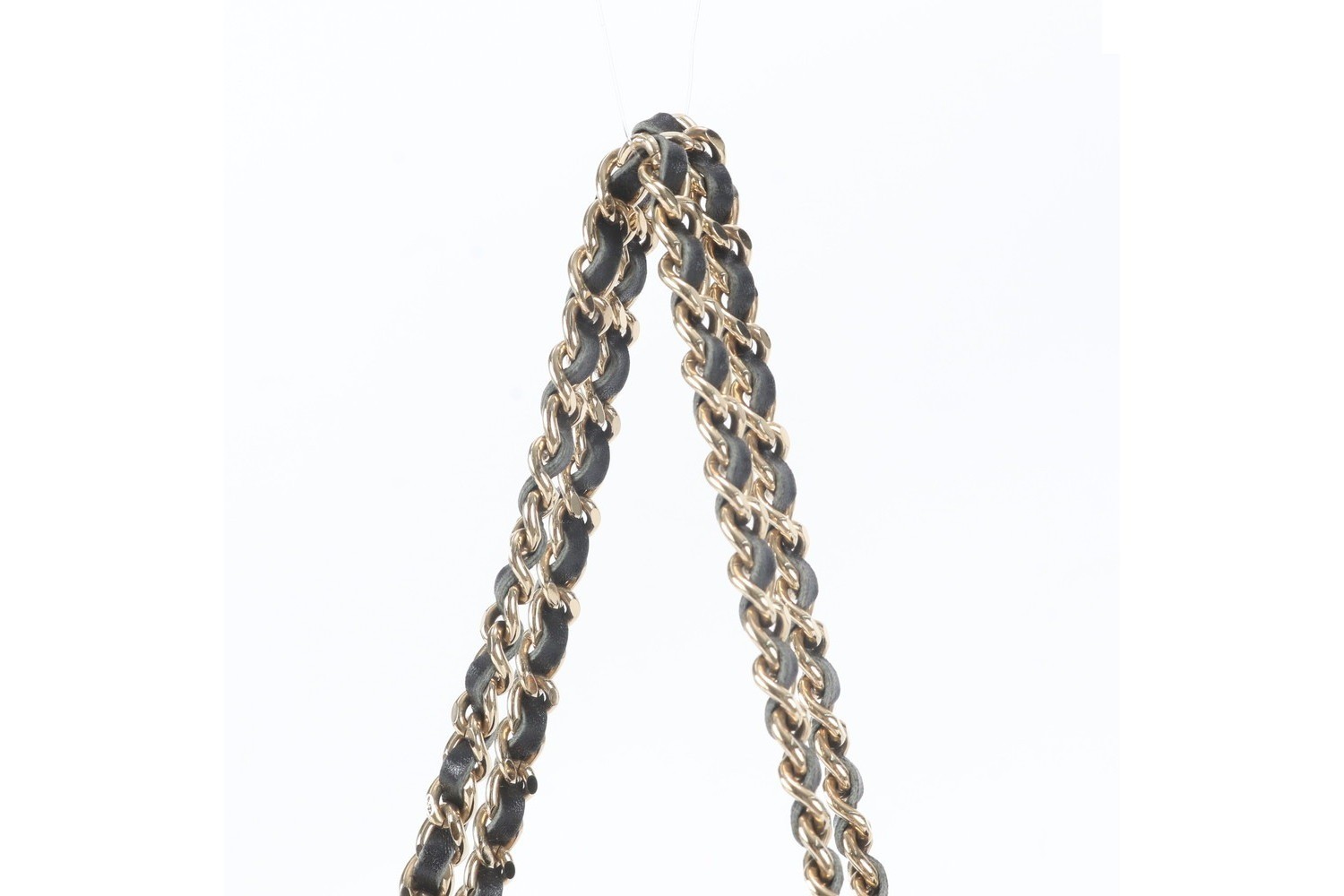 Serial sticker included. CC Coco Mark logo flat shopper bag. — view 2