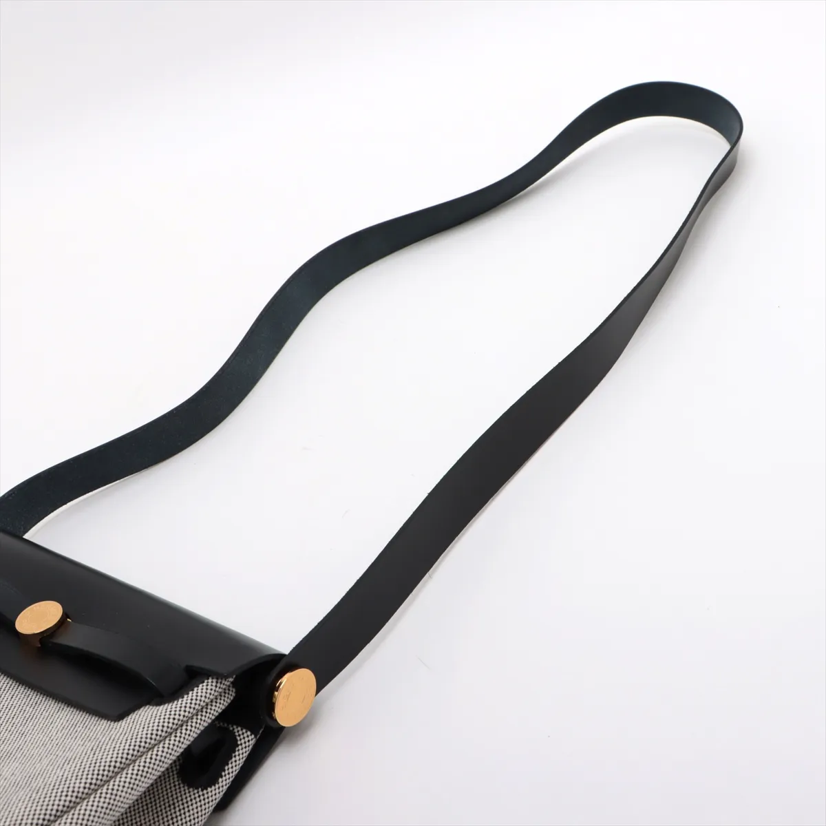 Ale Bag Zip 20 Mini Toile Ash x Vash Hunter Black Gold Hardware G:2026 — view 5