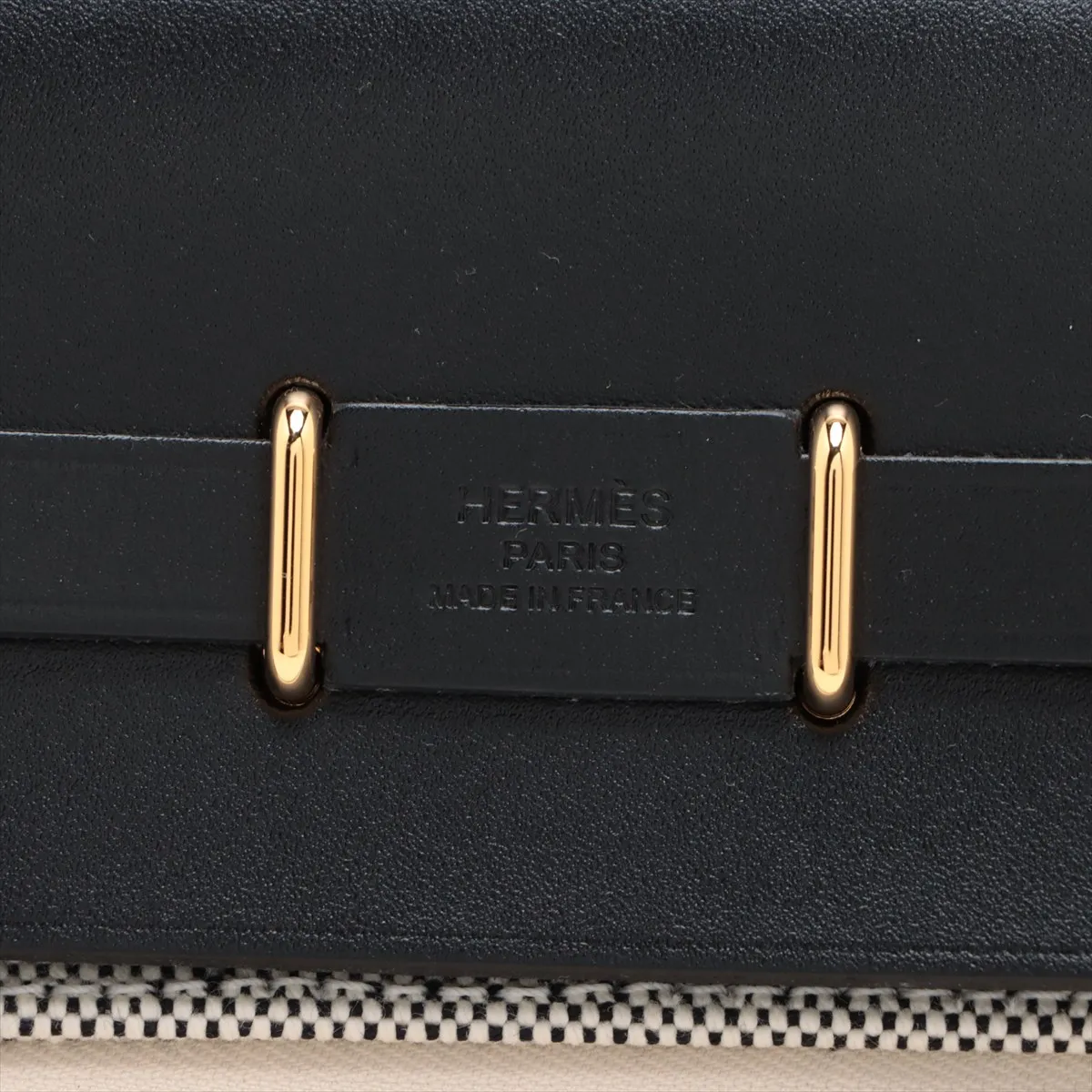 Ale Bag Zip 20 Mini Toile Ash x Vash Hunter Black Gold Hardware G:2026 — view 7
