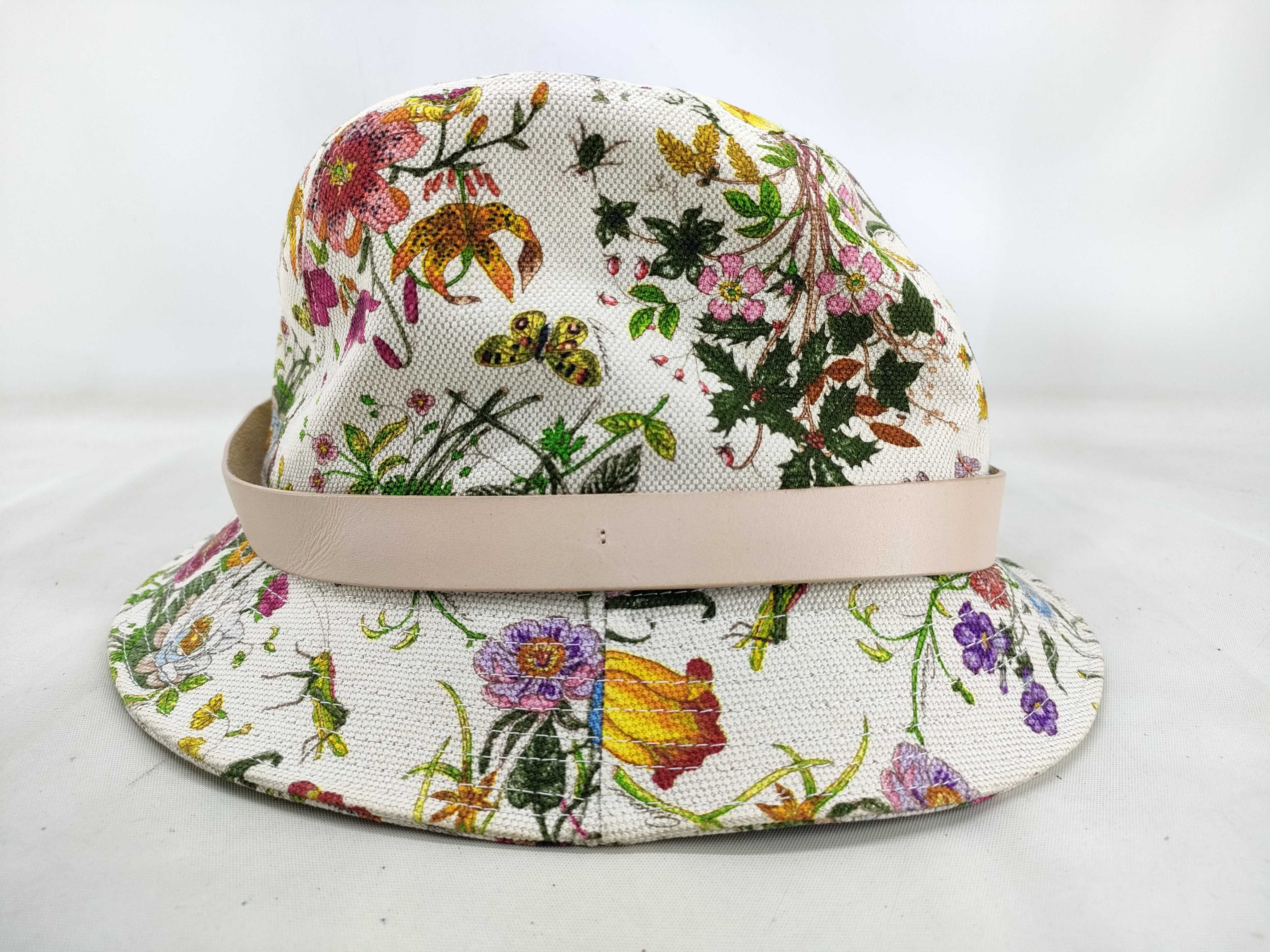hat, Flora design, and other accessories. — view 2