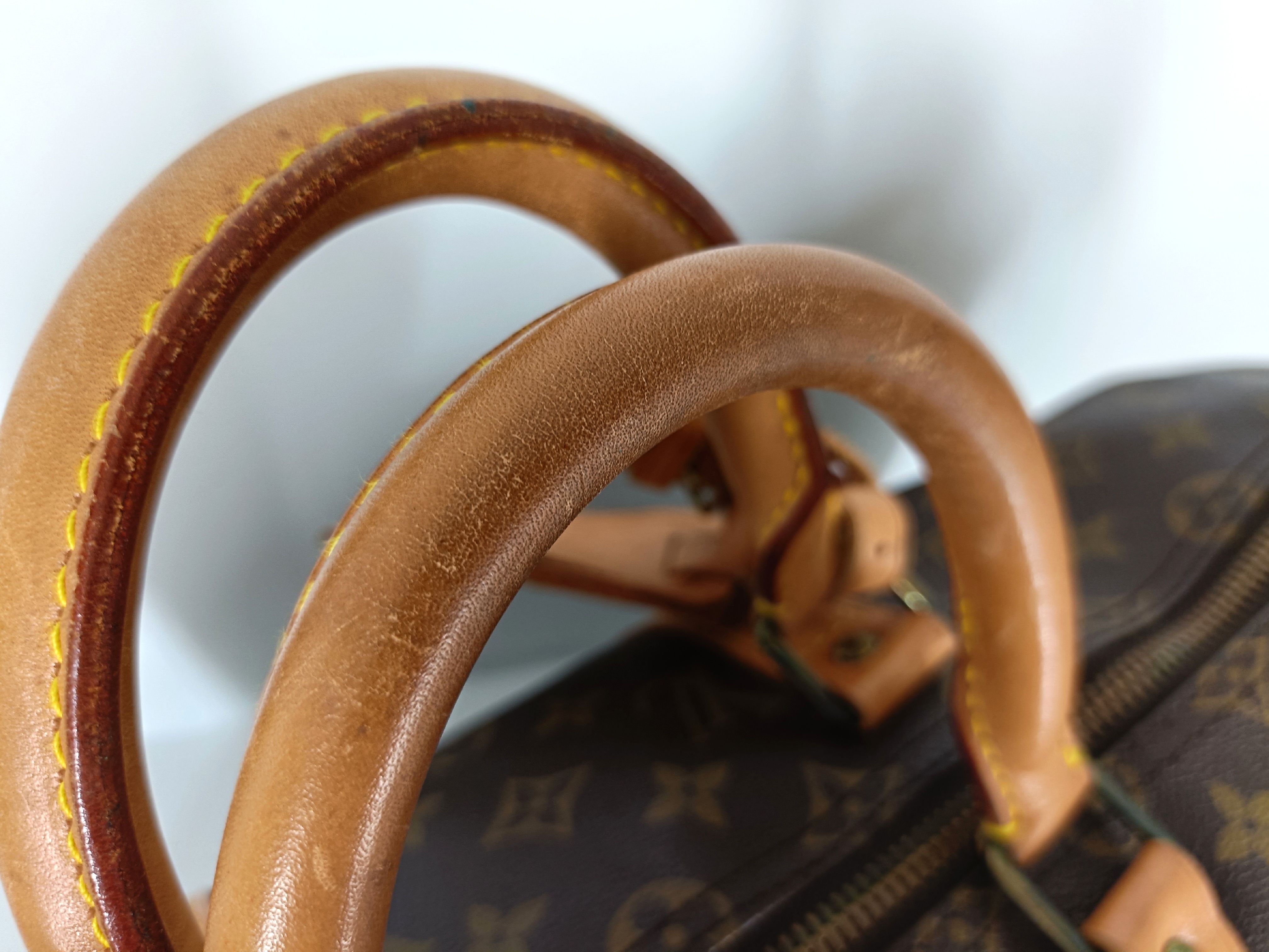 Monogram Keepall 50 M41426 VI882 Brown Boston Bag (Key not included) — view 3