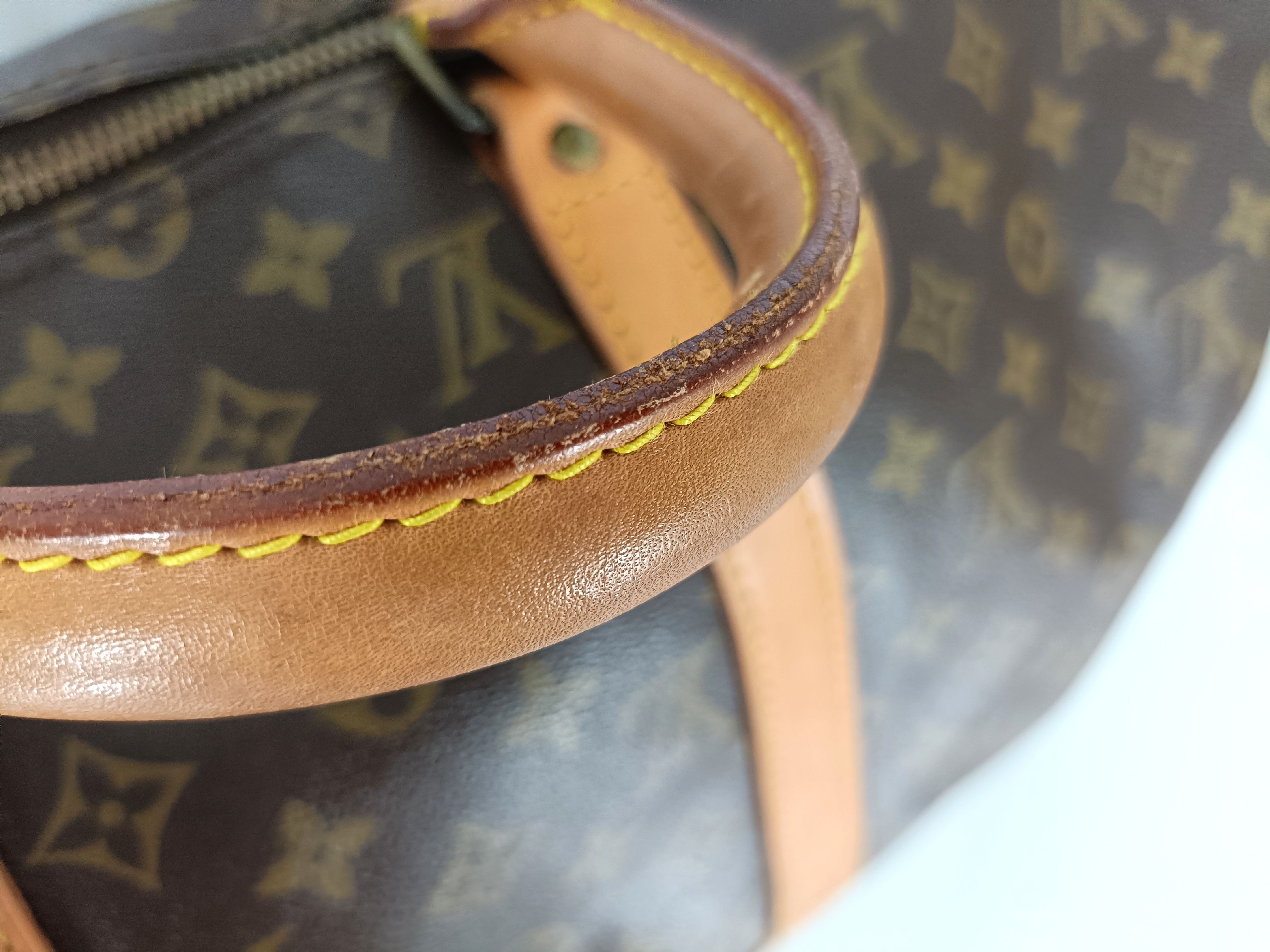 Monogram Keepall 50 M41426 VI882 Brown Boston Bag (Key not included) — view 4