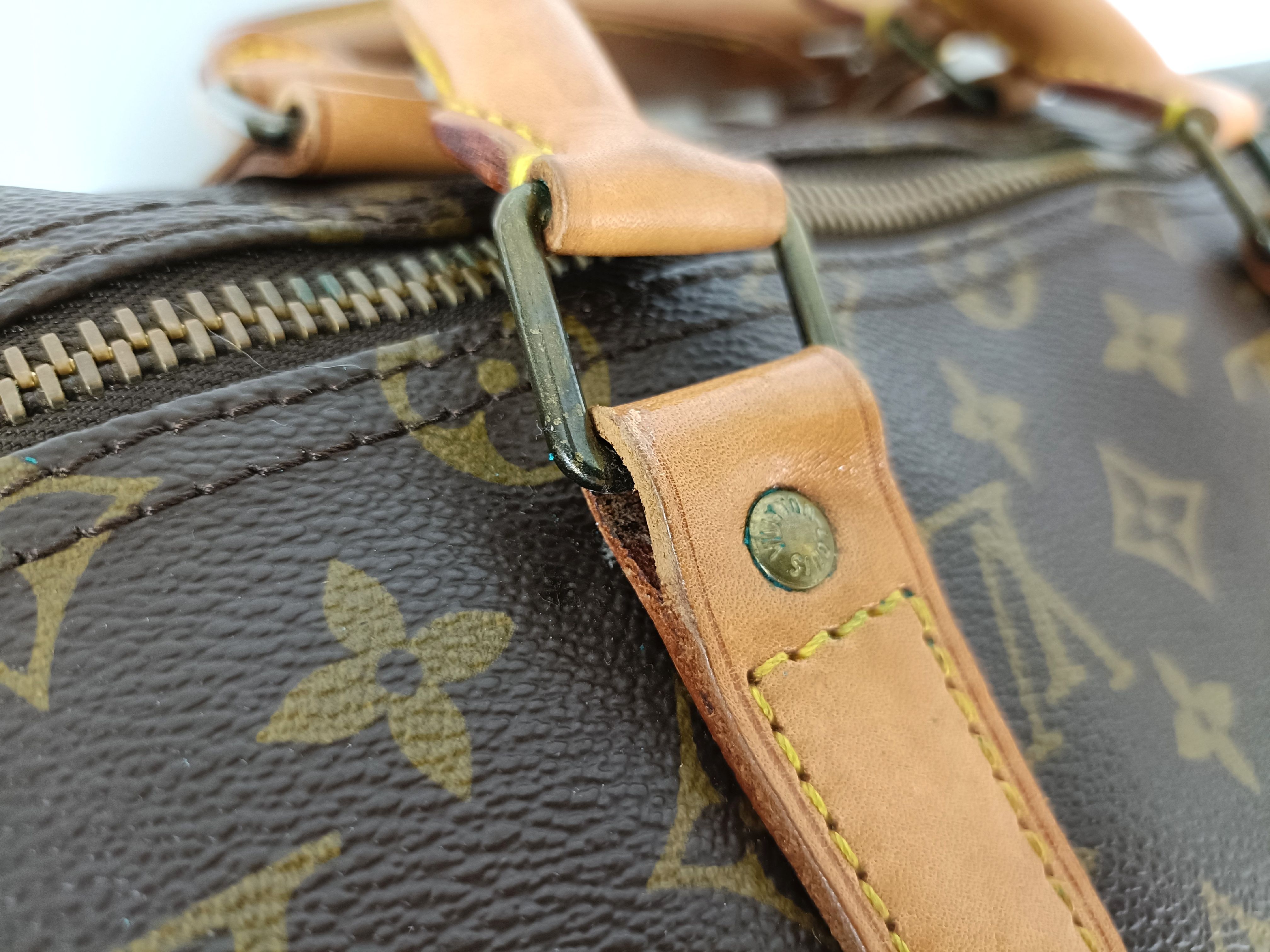 Monogram Keepall 50 M41426 VI882 Brown Boston Bag (Key not included) — view 5