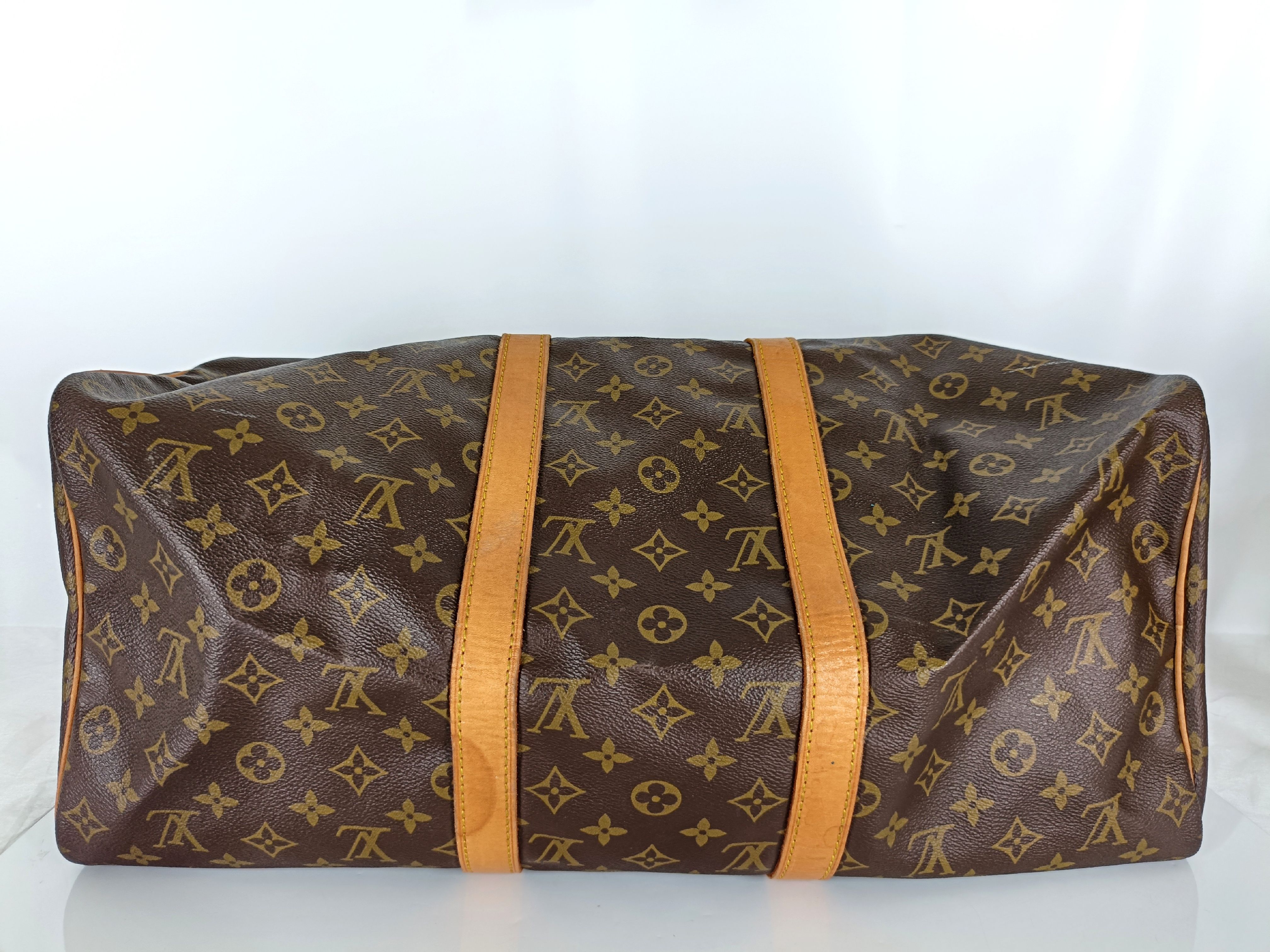 Monogram Keepall 50 M41426 VI882 Brown Boston Bag (Key not included) — view 9