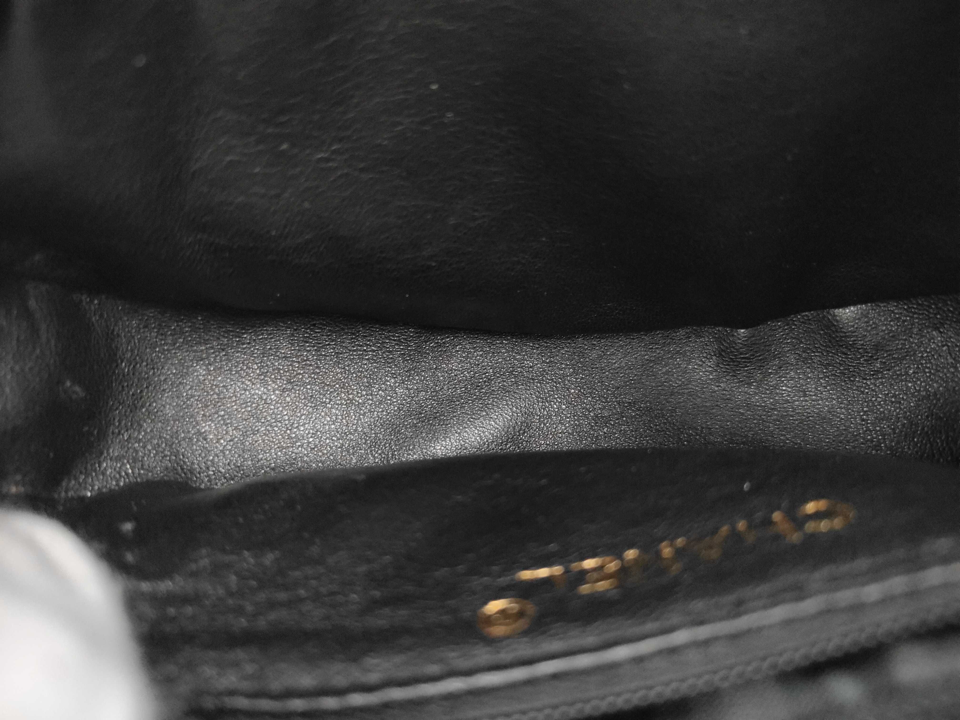 Coco Mark Clutch Bag Satin No. 1 Purple Clutch Bag — view 5