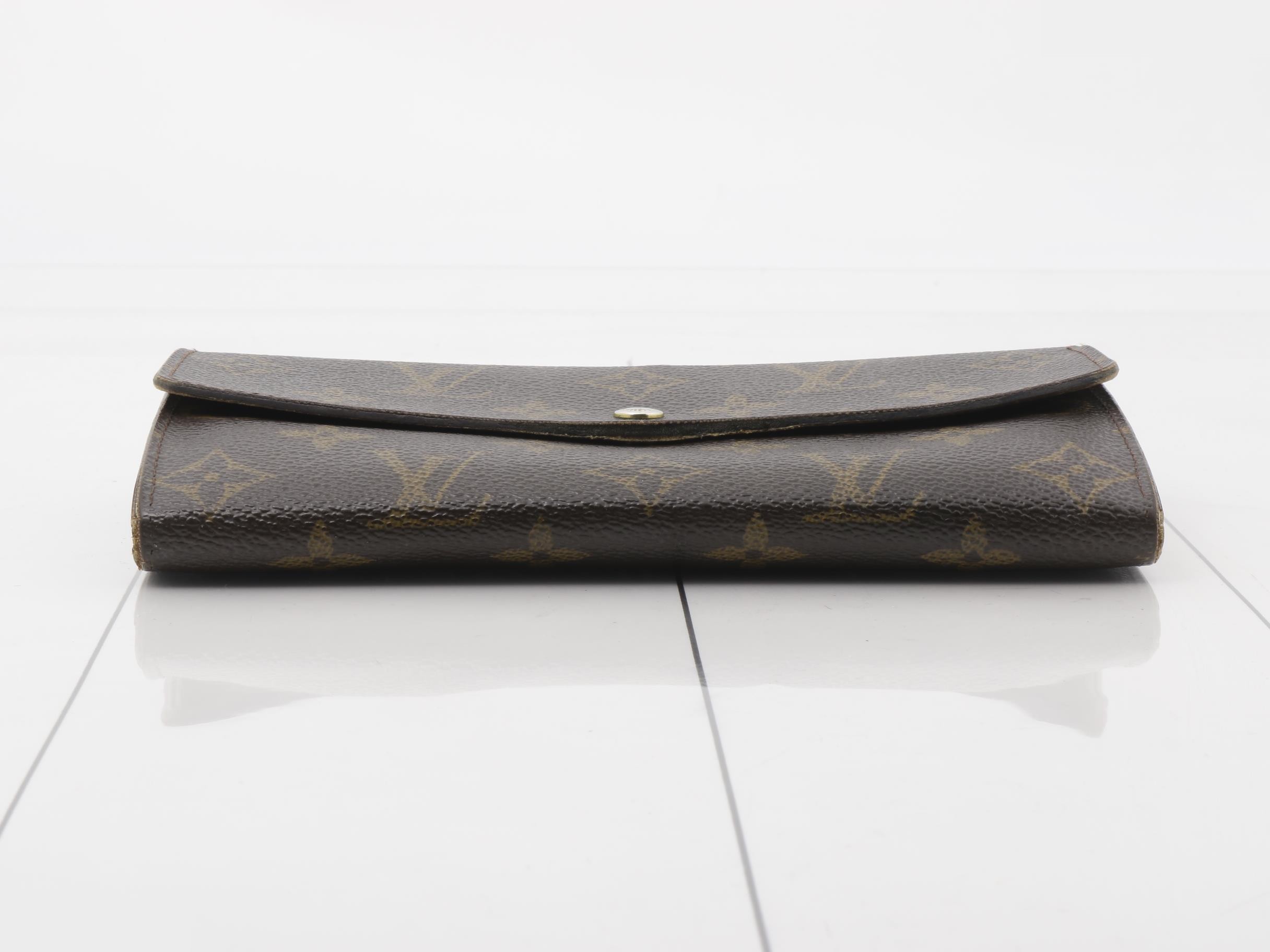 Monogram wallet Portefeuille Sarah — view 3