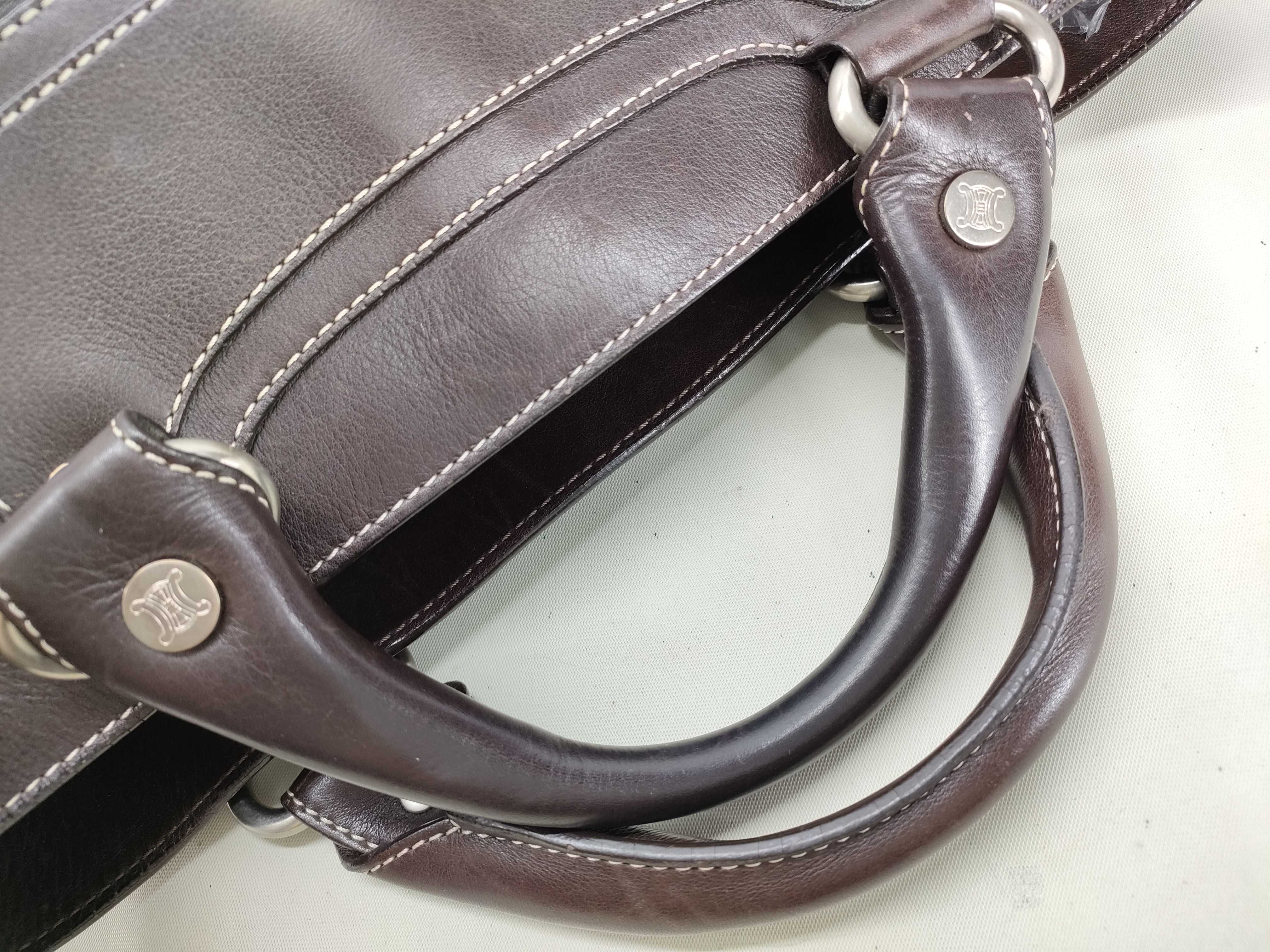 bag, Celine handbag, leather handbag — view 5