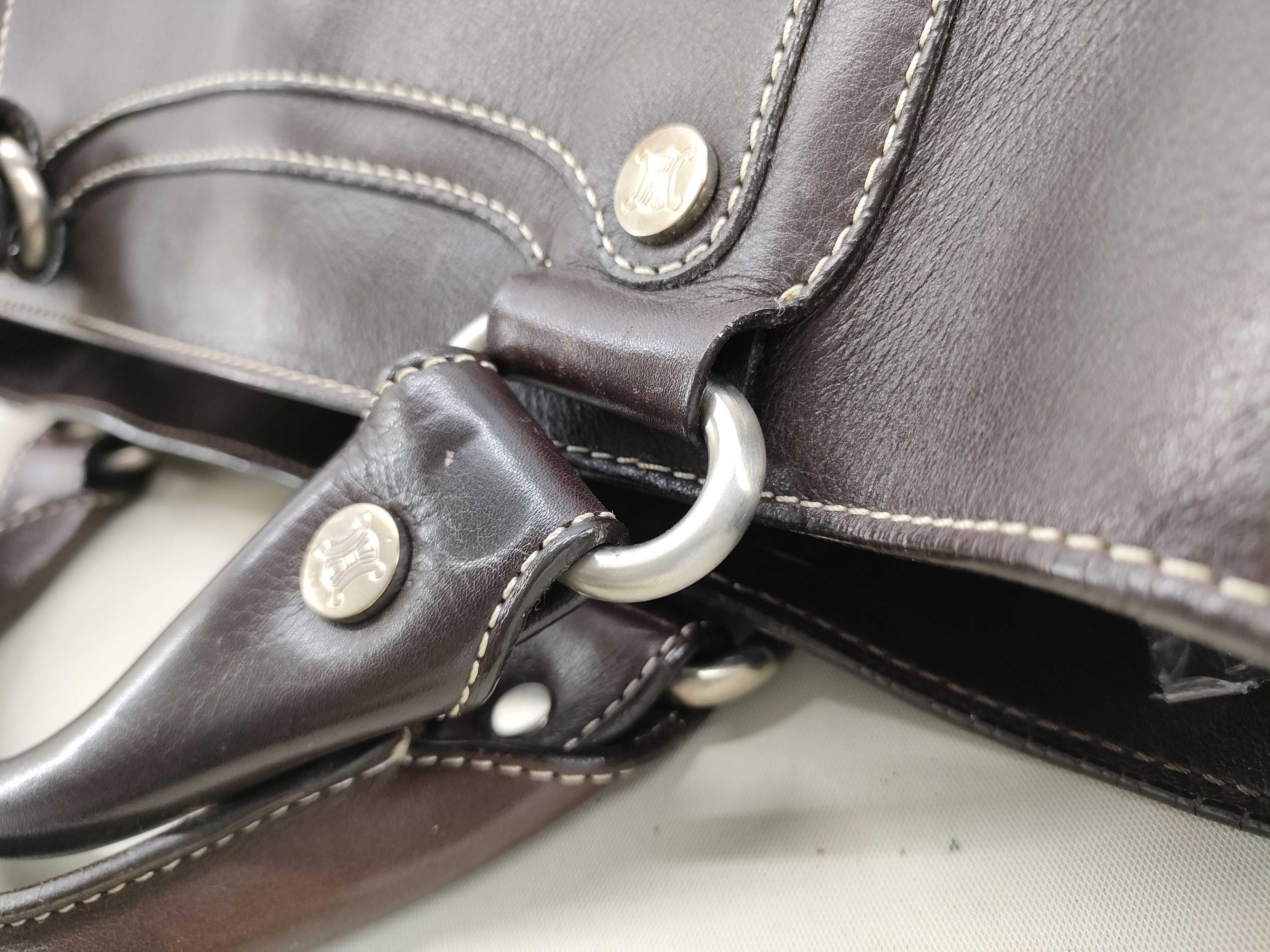 bag, Celine handbag, leather handbag — view 7