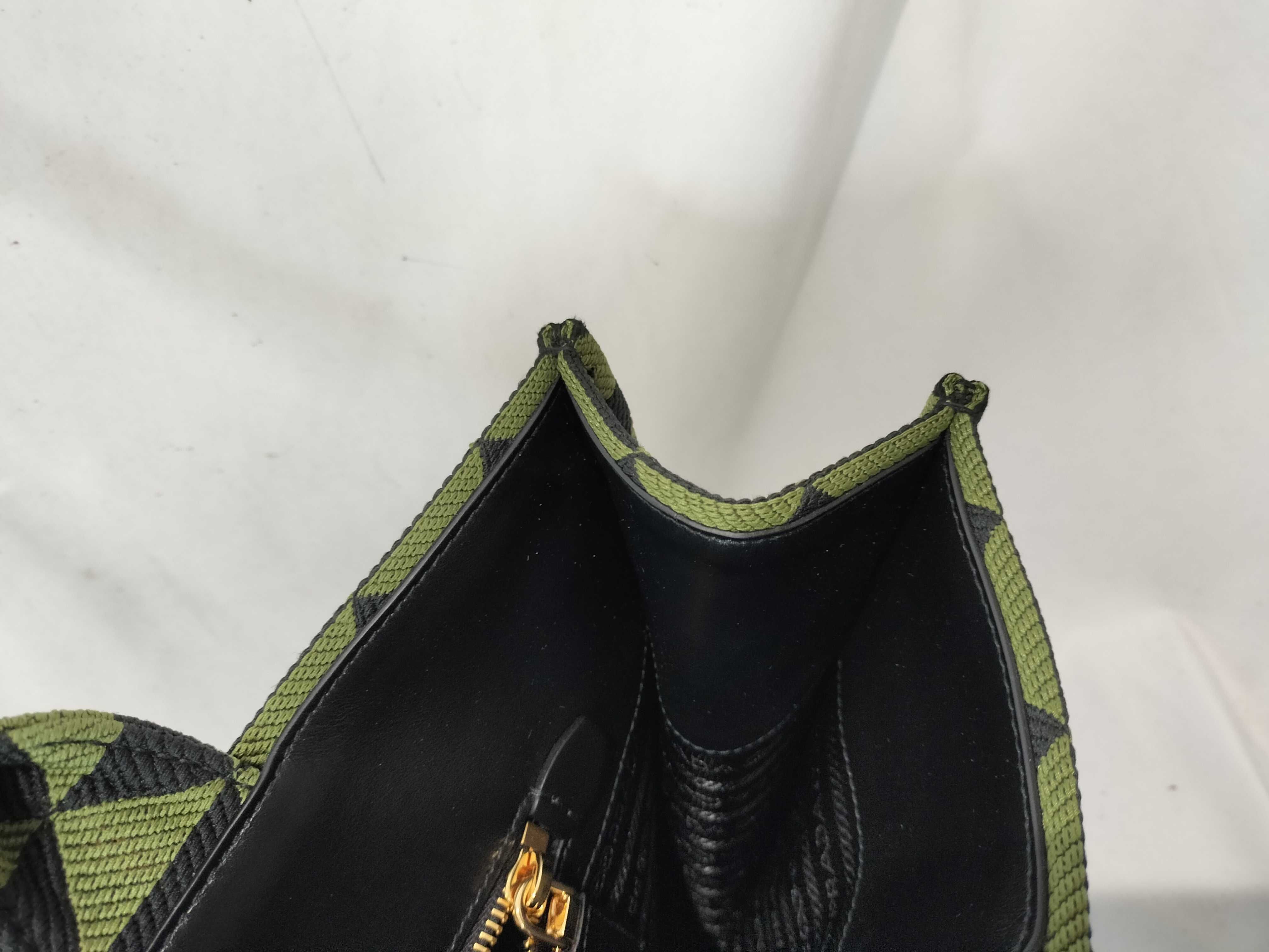 Symbol Embroidery Fabric Handbag — view 12