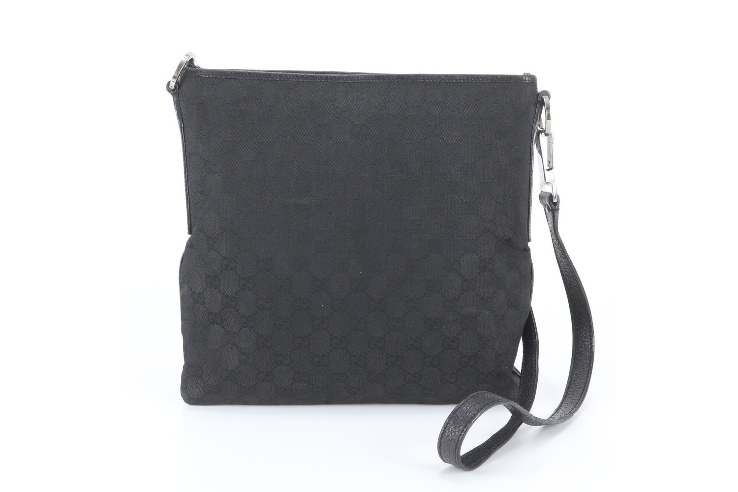 GG Canvas 113013 Leather Shoulder Bag