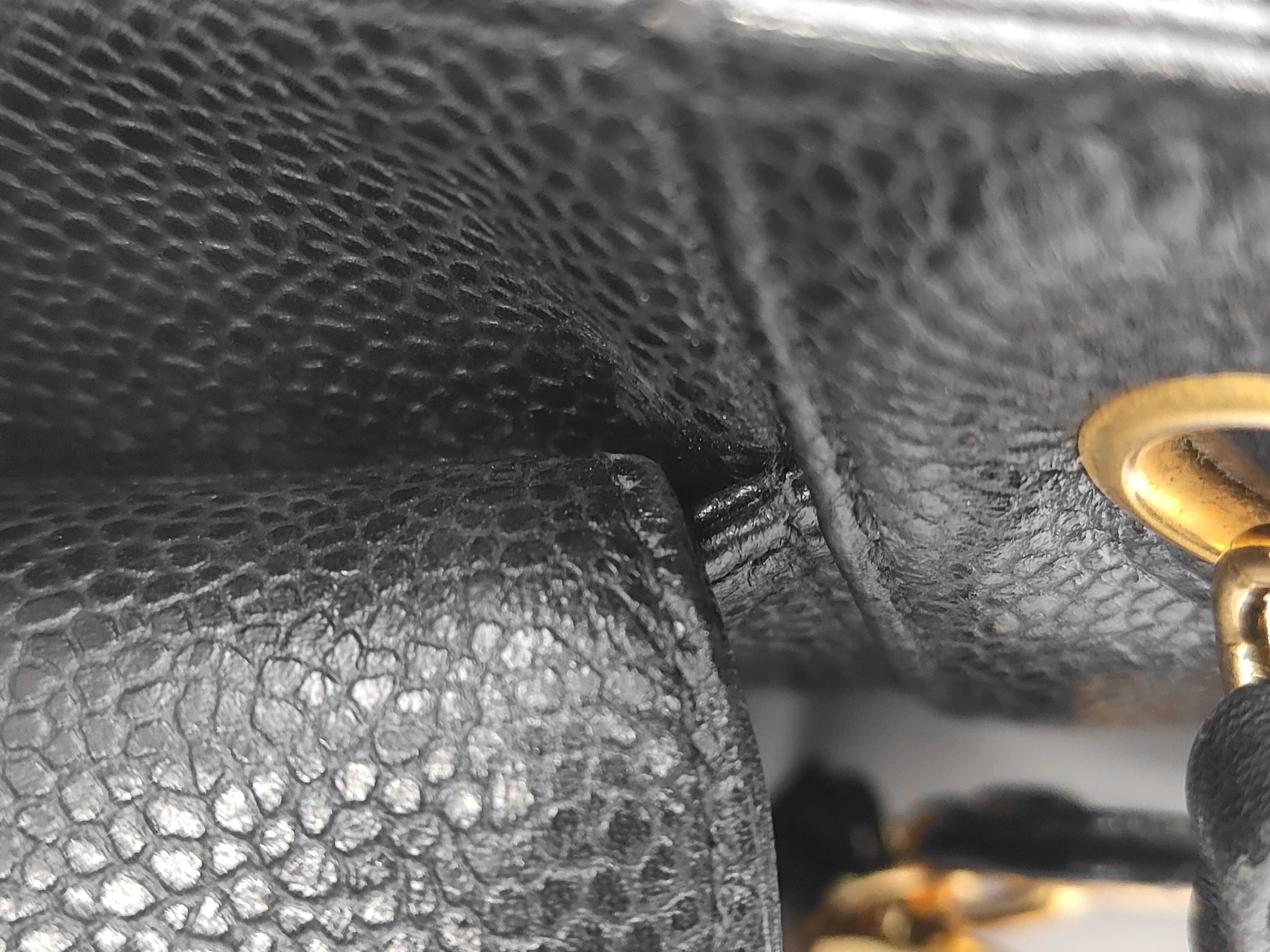 Coco Mark Turnlock Chain Shoulder Bag, Caviar Black, Series 4 Shoulder Bag — view 8