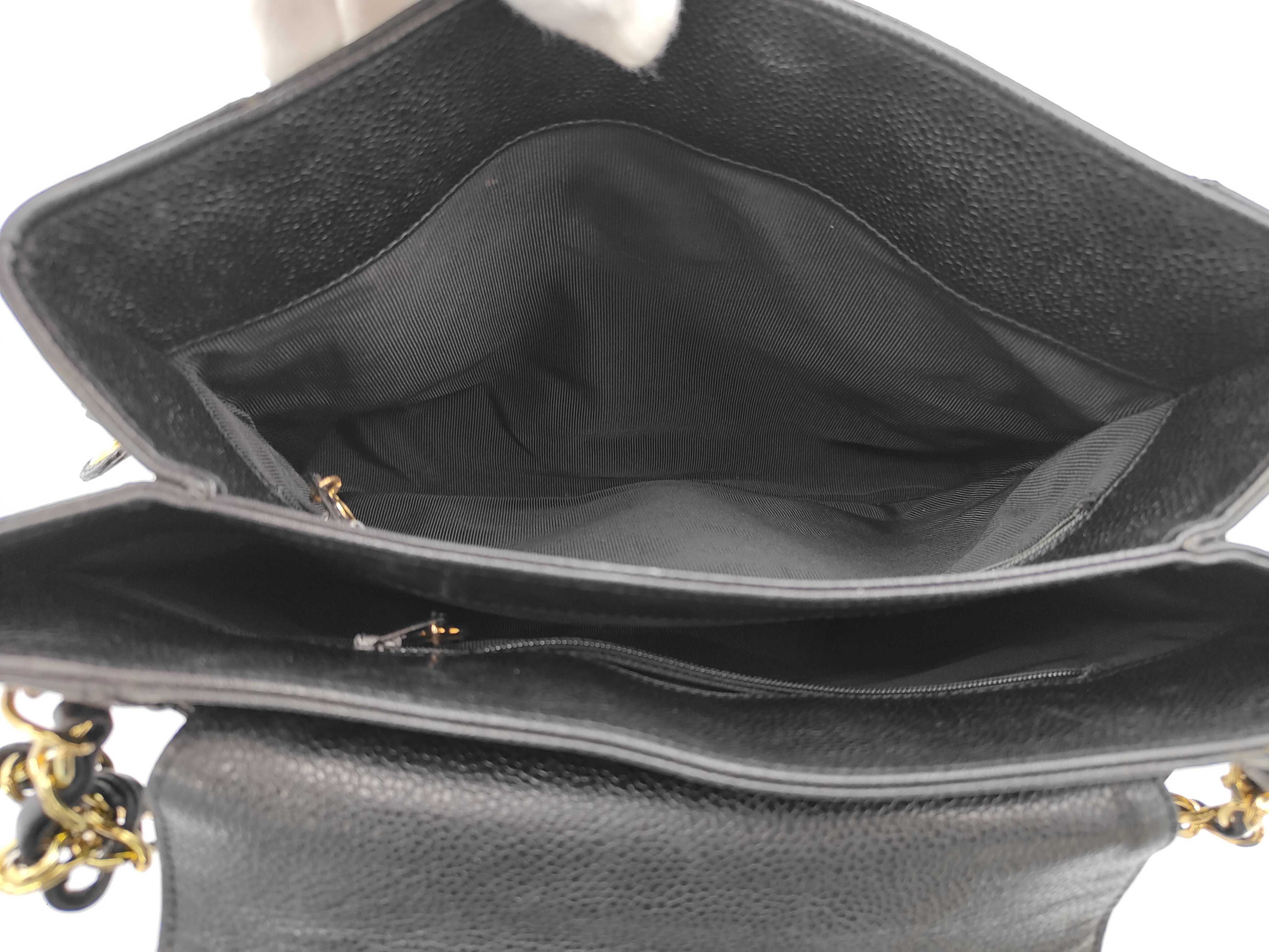 Coco Mark Turnlock Chain Shoulder Bag, Caviar Black, Series 4 Shoulder Bag — view 9