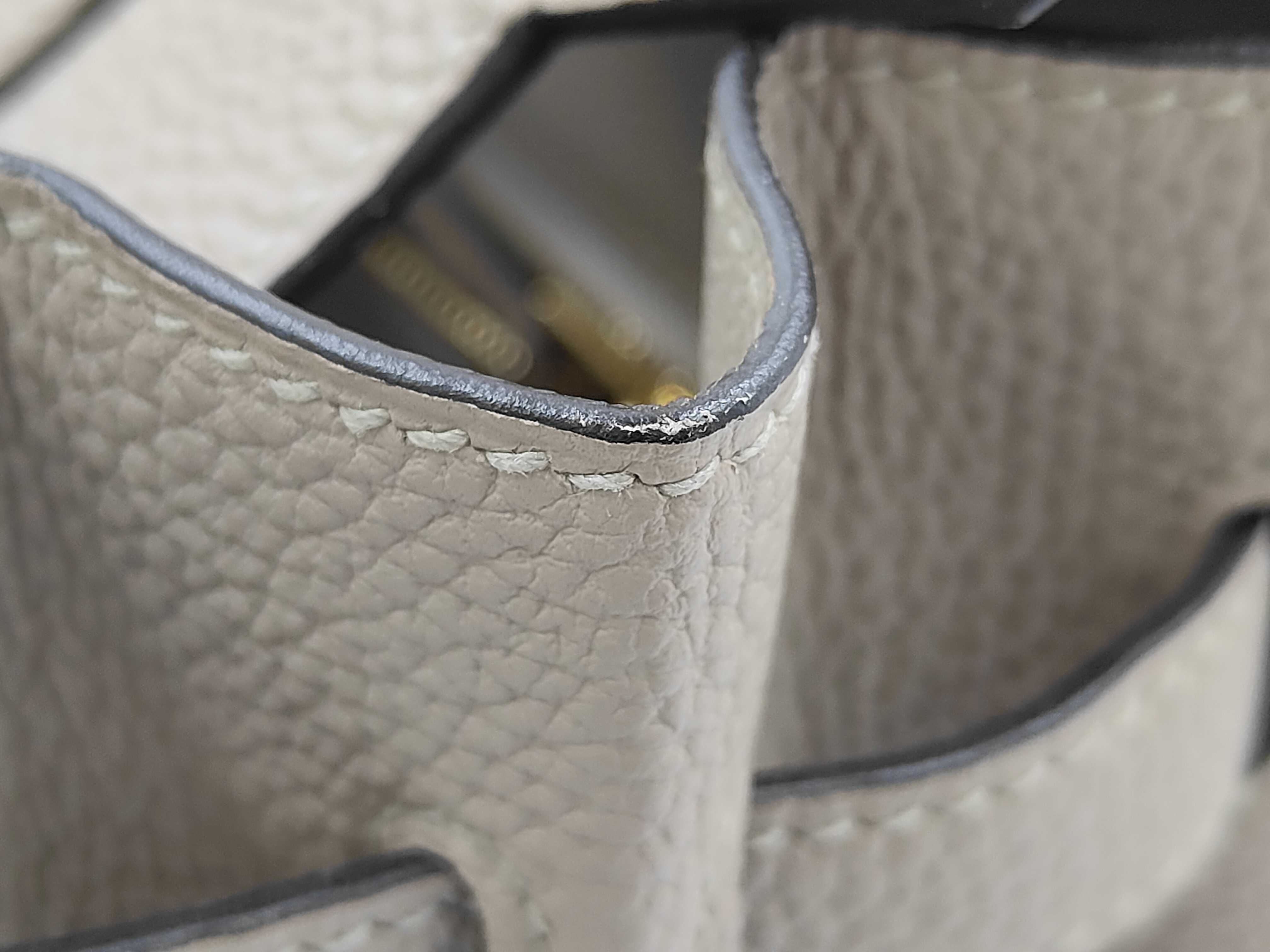 Birkin Bag BIRKIN 30 C STAMP TOGO GRIS T GHW CHA314 Handbag — view 15