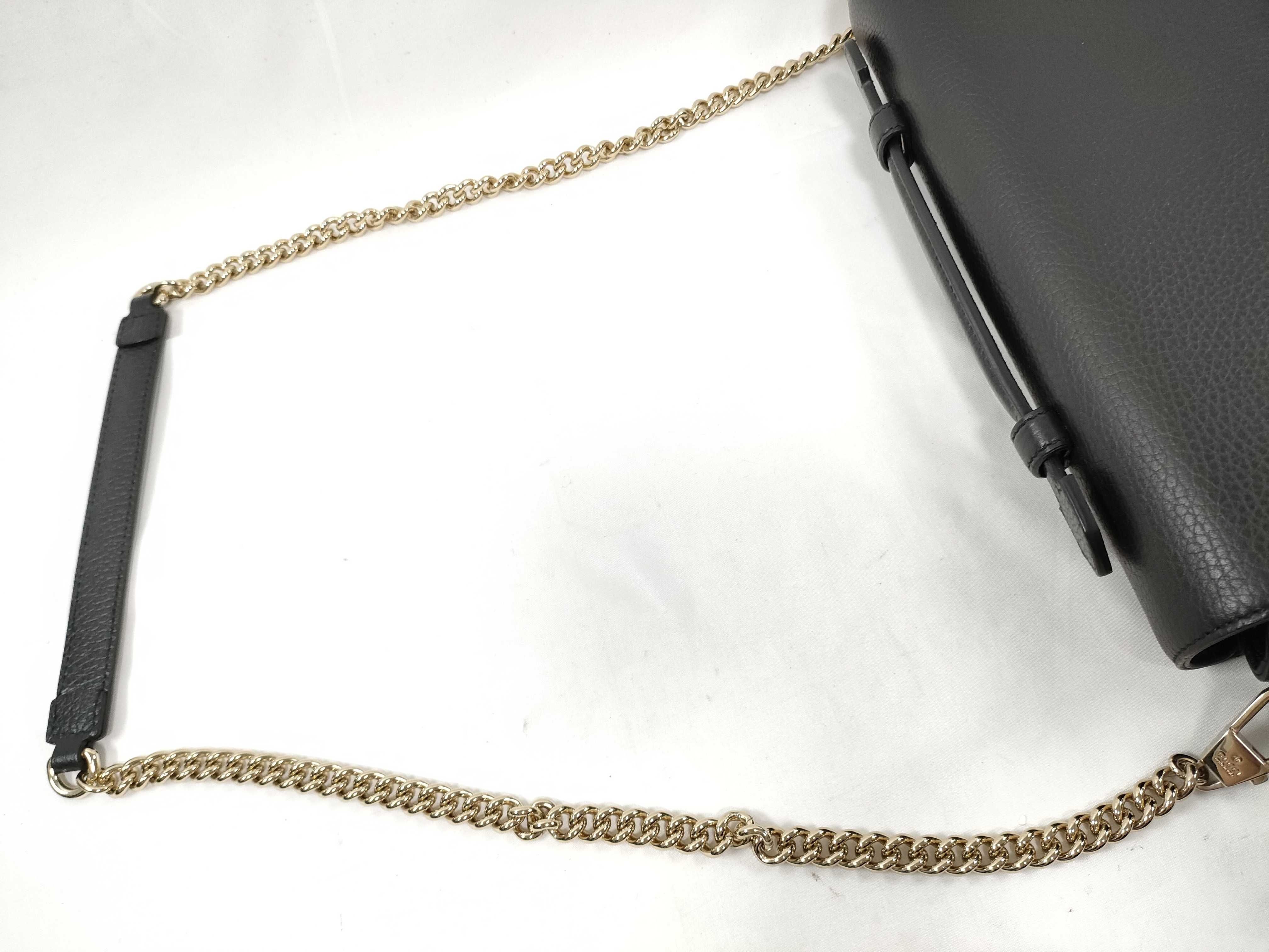 BAG GG 510306 DOLLAR MDEIUM 2WAY BLACK Handbag — view 4