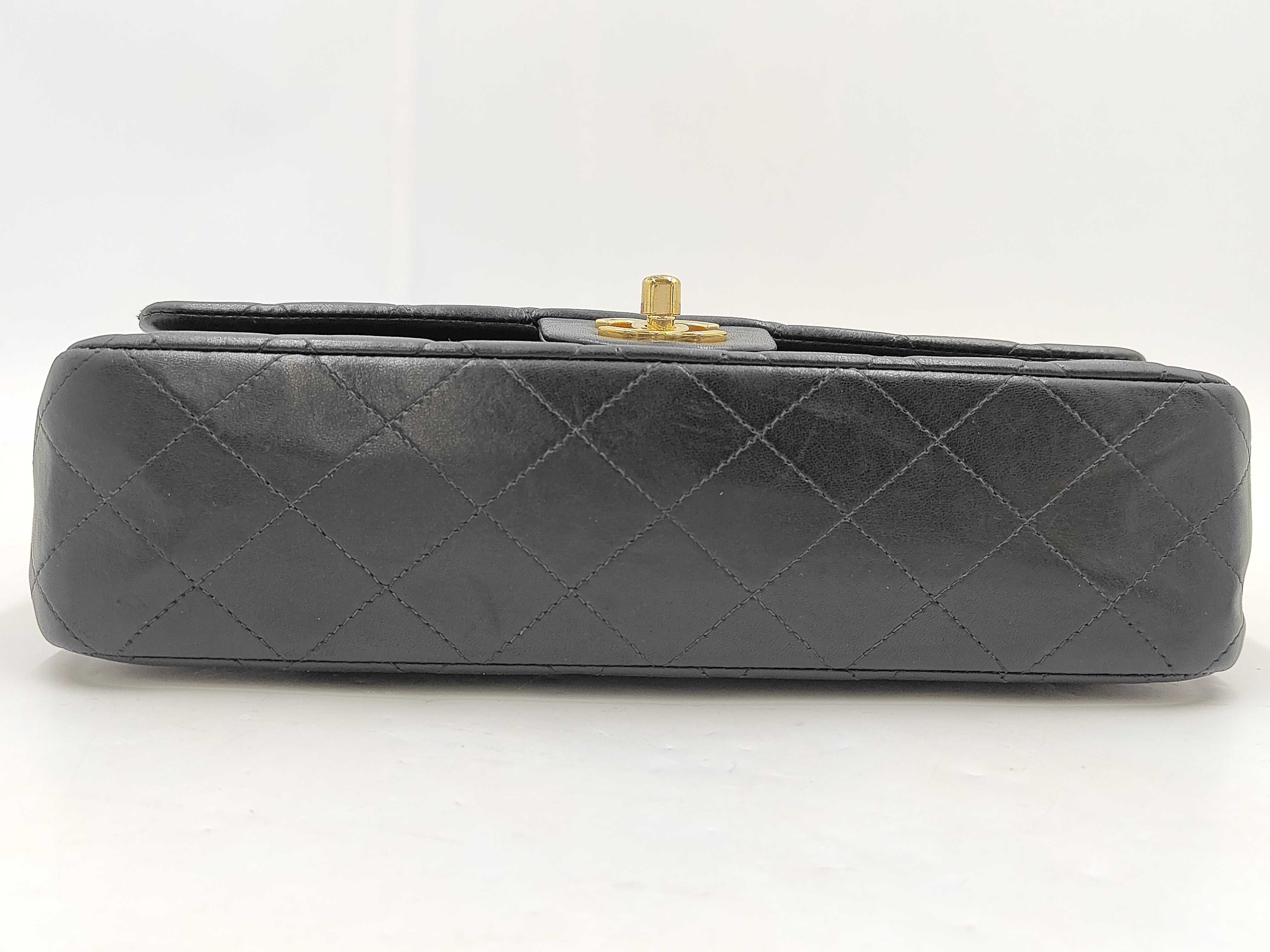 Matelassé 25 Double Flap Chain Shoulder Bag, Lambskin, No. 8 — view 5