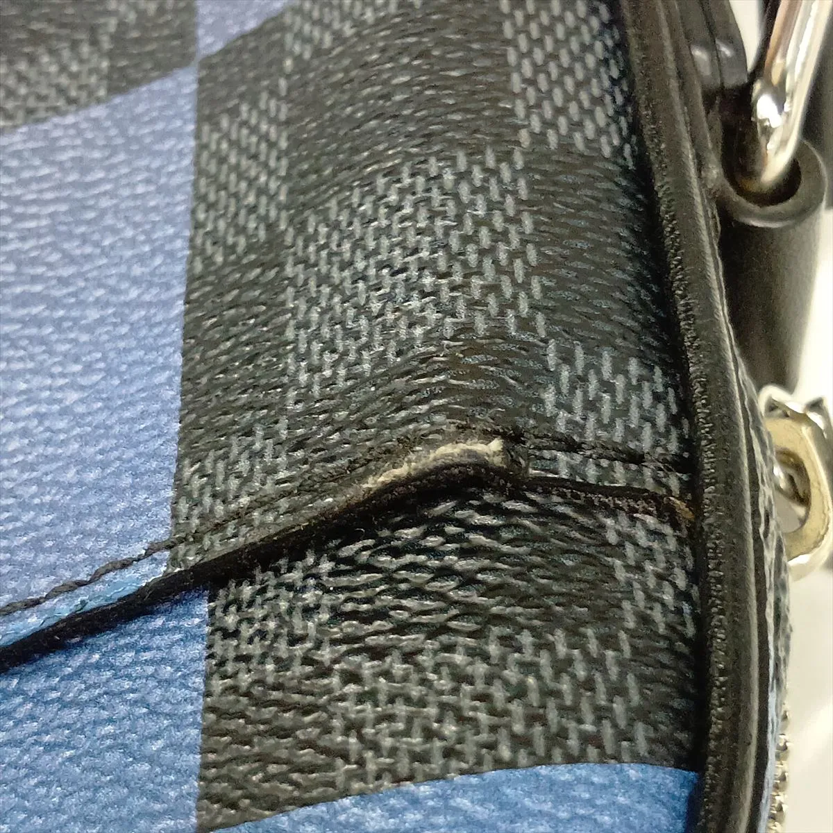 Damier Graphite Giant Canvas N40408 CA3200 Blue — view 13