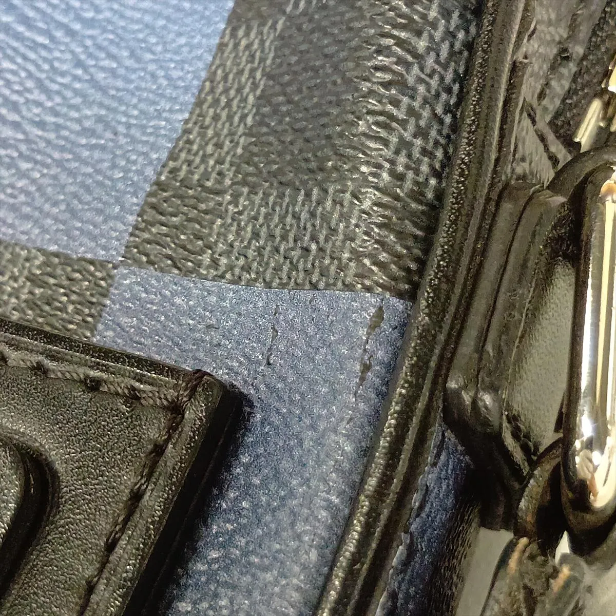 Damier Graphite Giant Canvas N40408 CA3200 Blue — view 14