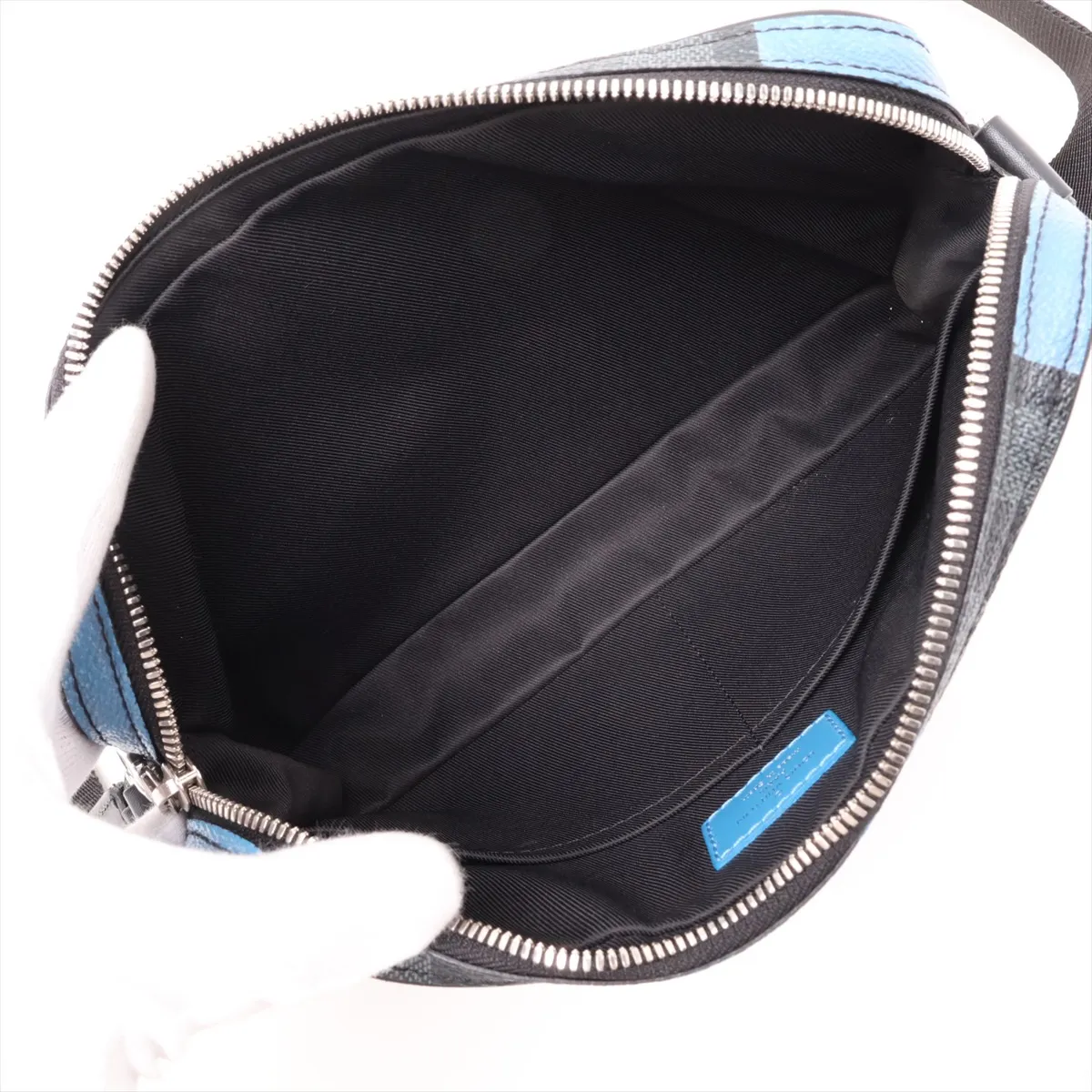 Damier Graphite Giant Canvas N40408 CA3200 Blue — view 6