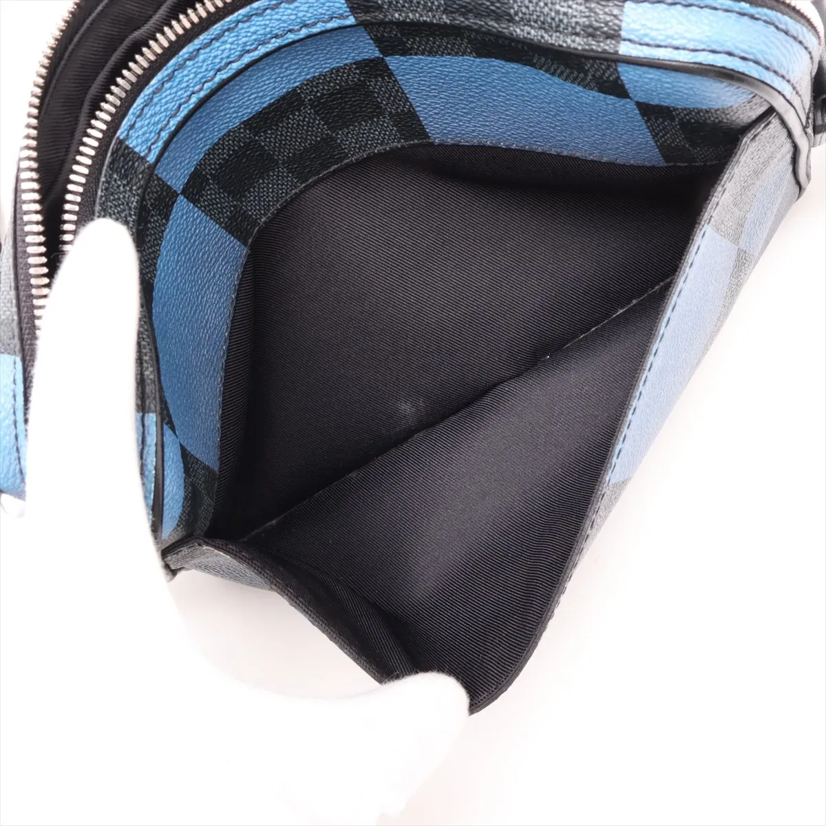 Damier Graphite Giant Canvas N40408 CA3200 Blue — view 9