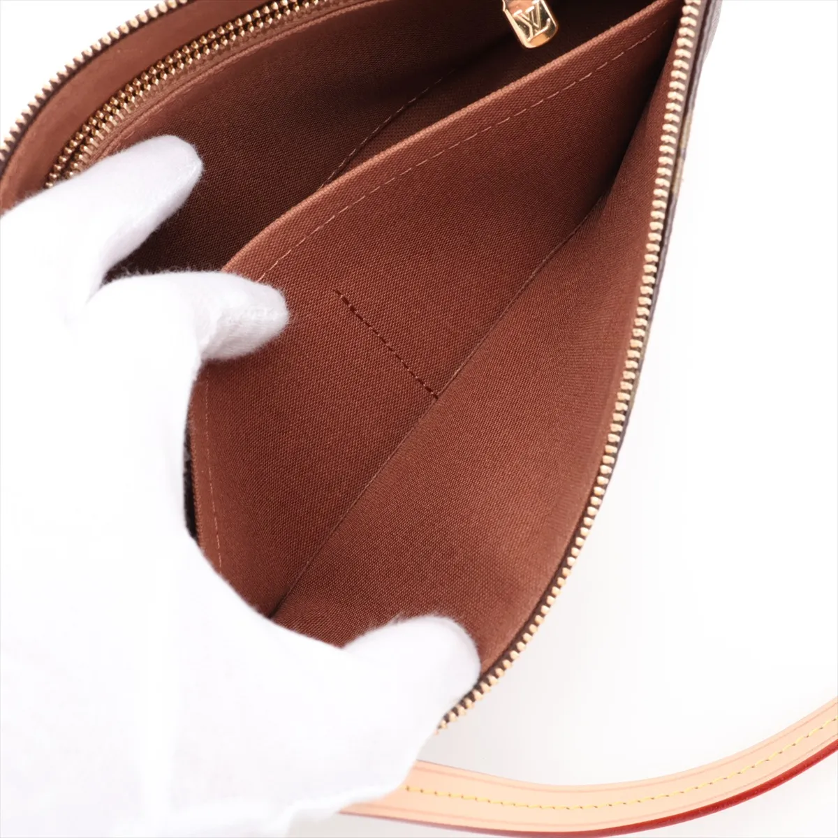 Monogram Pochette Accessoires M82766 Brown (RFID detected) — view 11