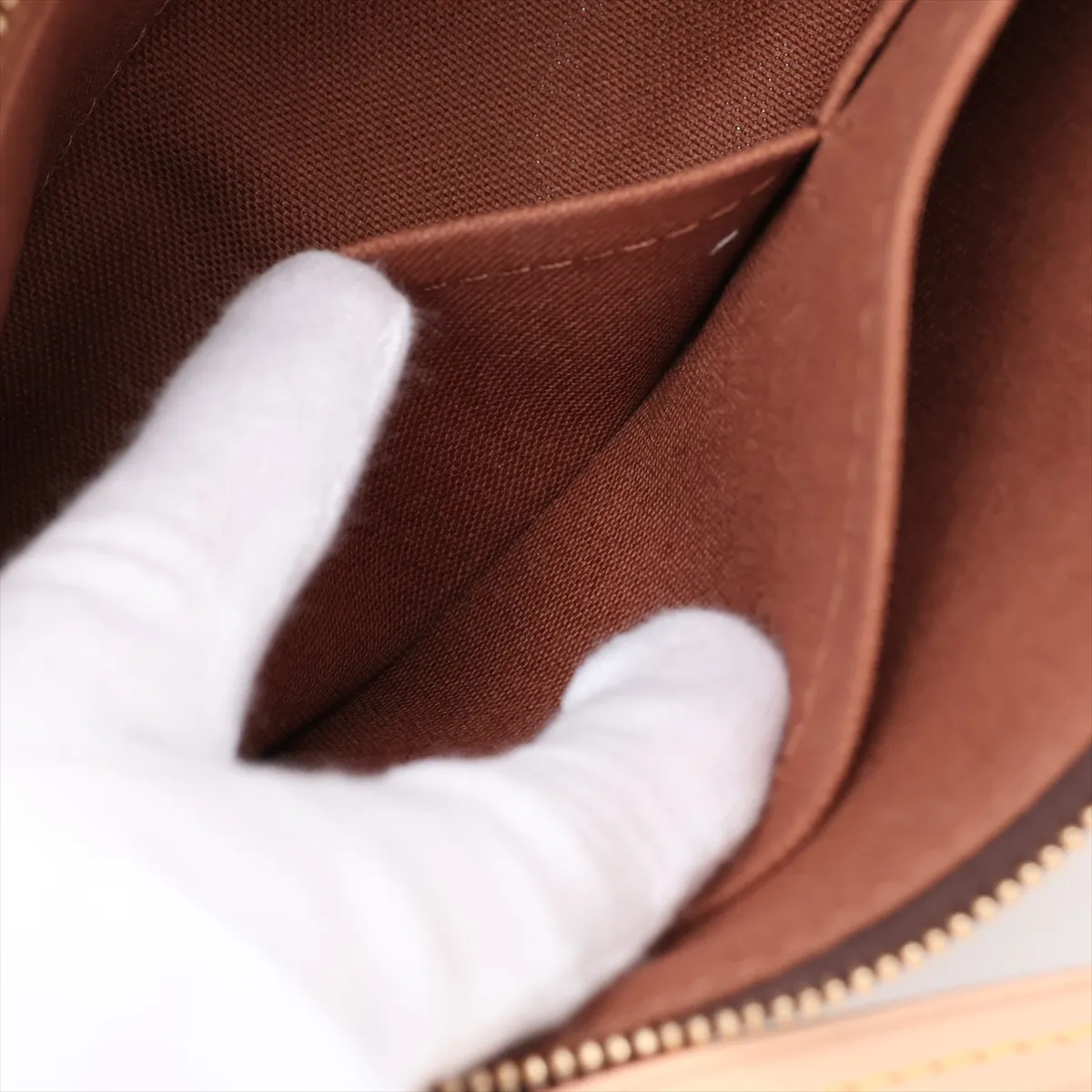 Monogram Pochette Accessoires M82766 Brown (RFID detected) — view 12