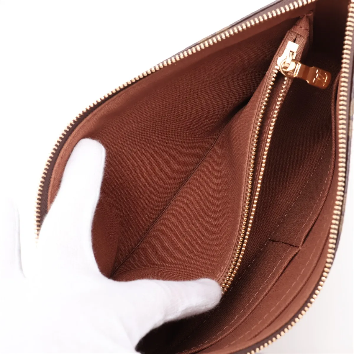 Monogram Pochette Accessoires M82766 Brown (RFID detected) — view 9