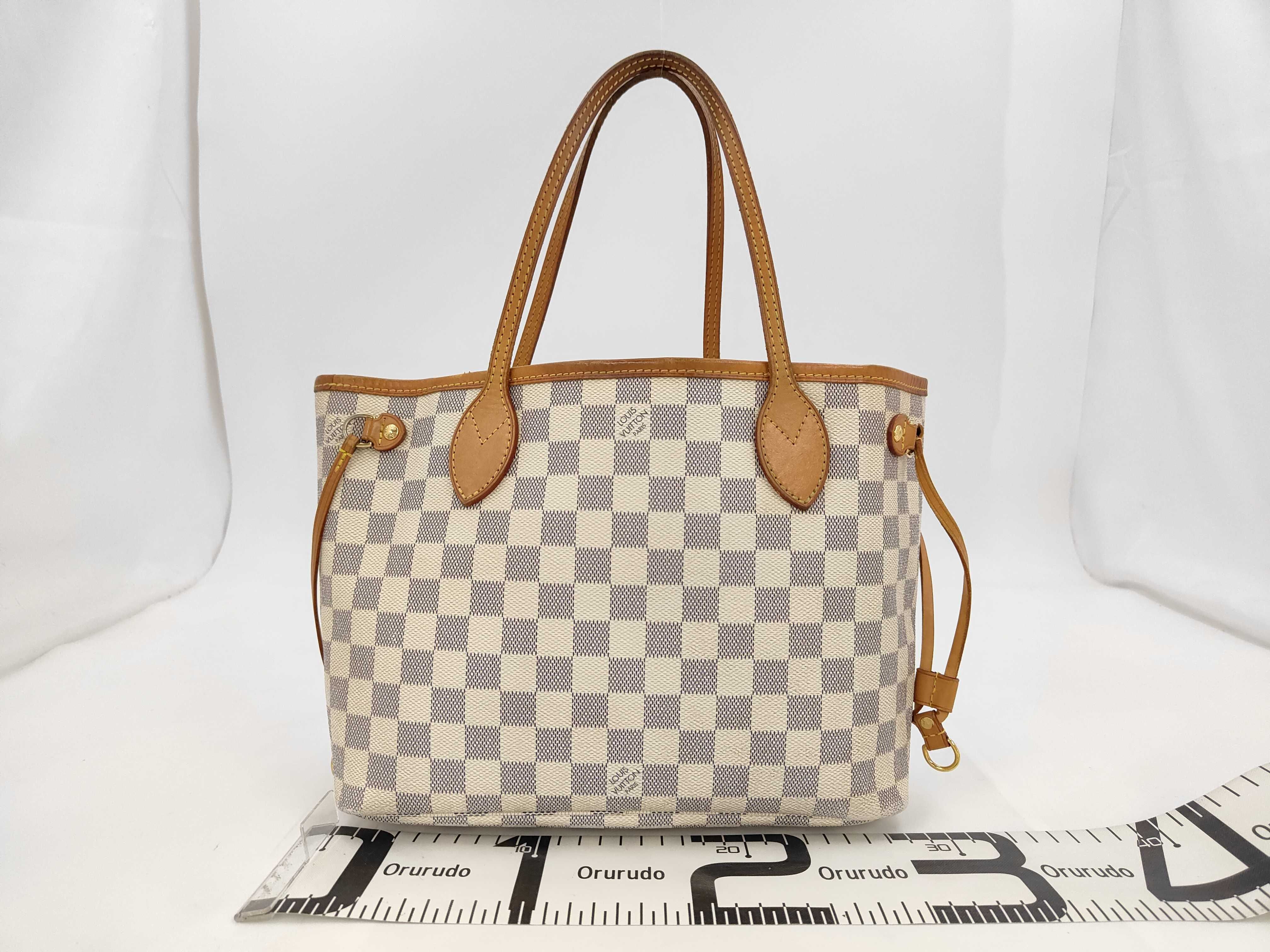 Damier Azur Neverfull Bag — view 2