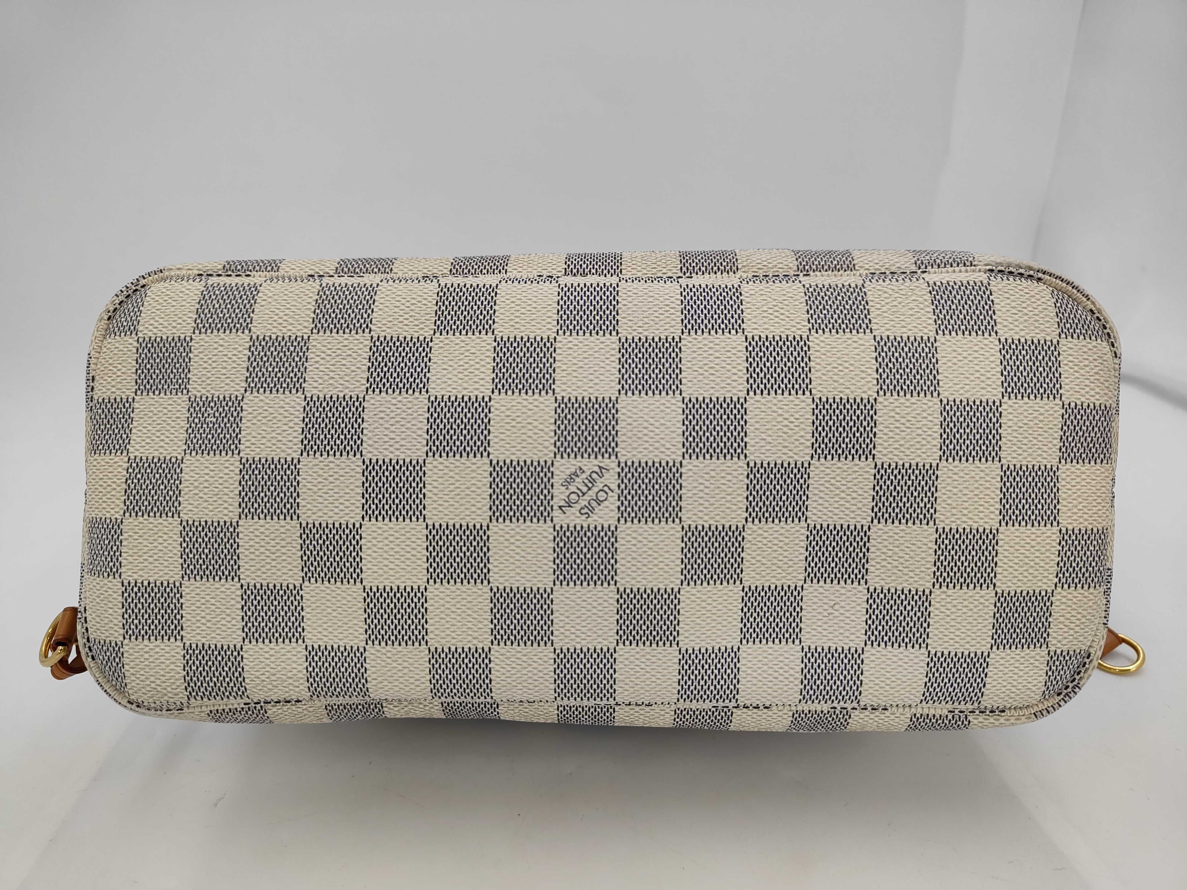 Damier Azur Neverfull Bag — view 3