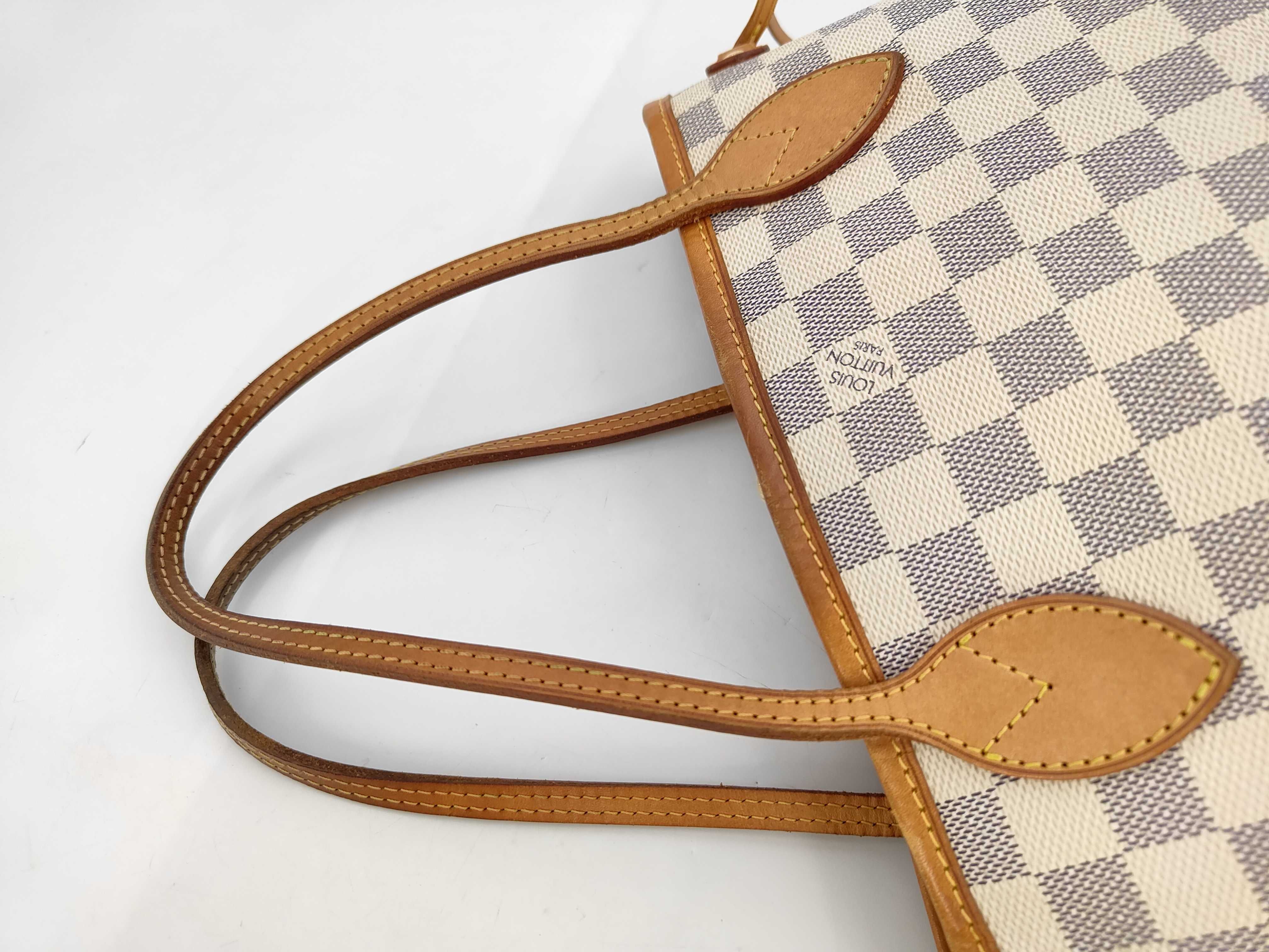 Damier Azur Neverfull Bag — view 5